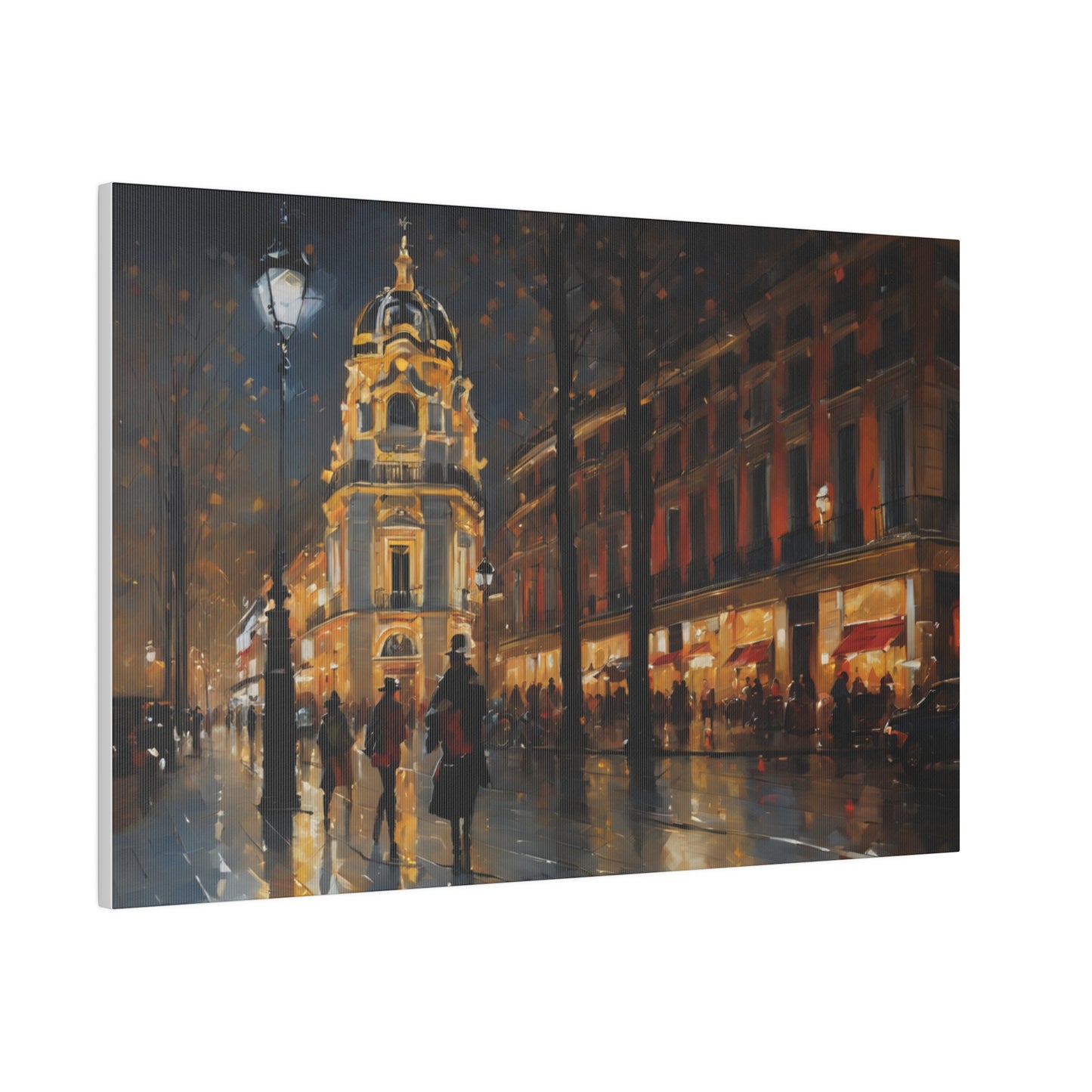 Town Center, Wall Art, Matte Canvas, Stretched, 0.75"