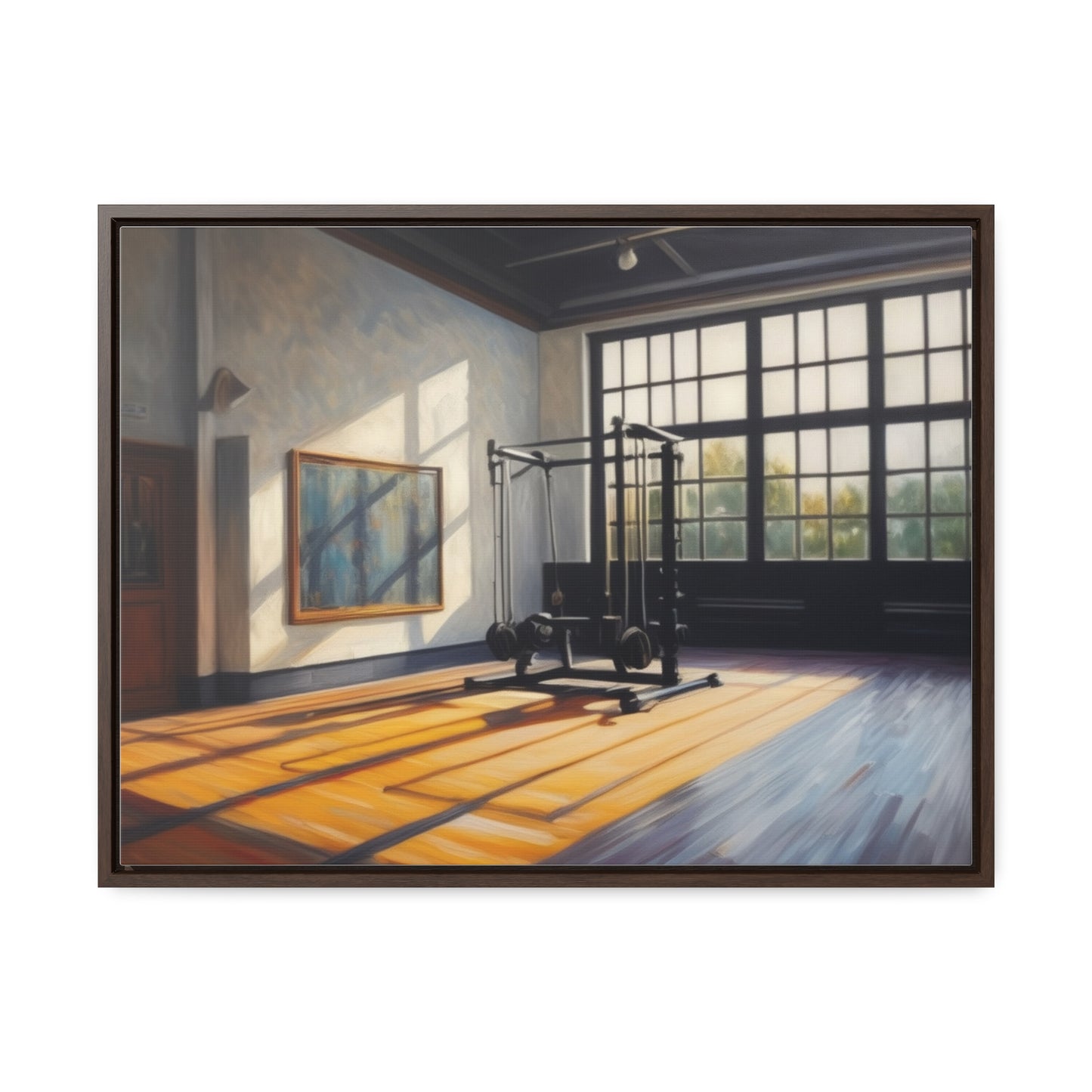 Gym, Workout, Wall Art, Gallery Canvas Wraps, Horizontal Frame