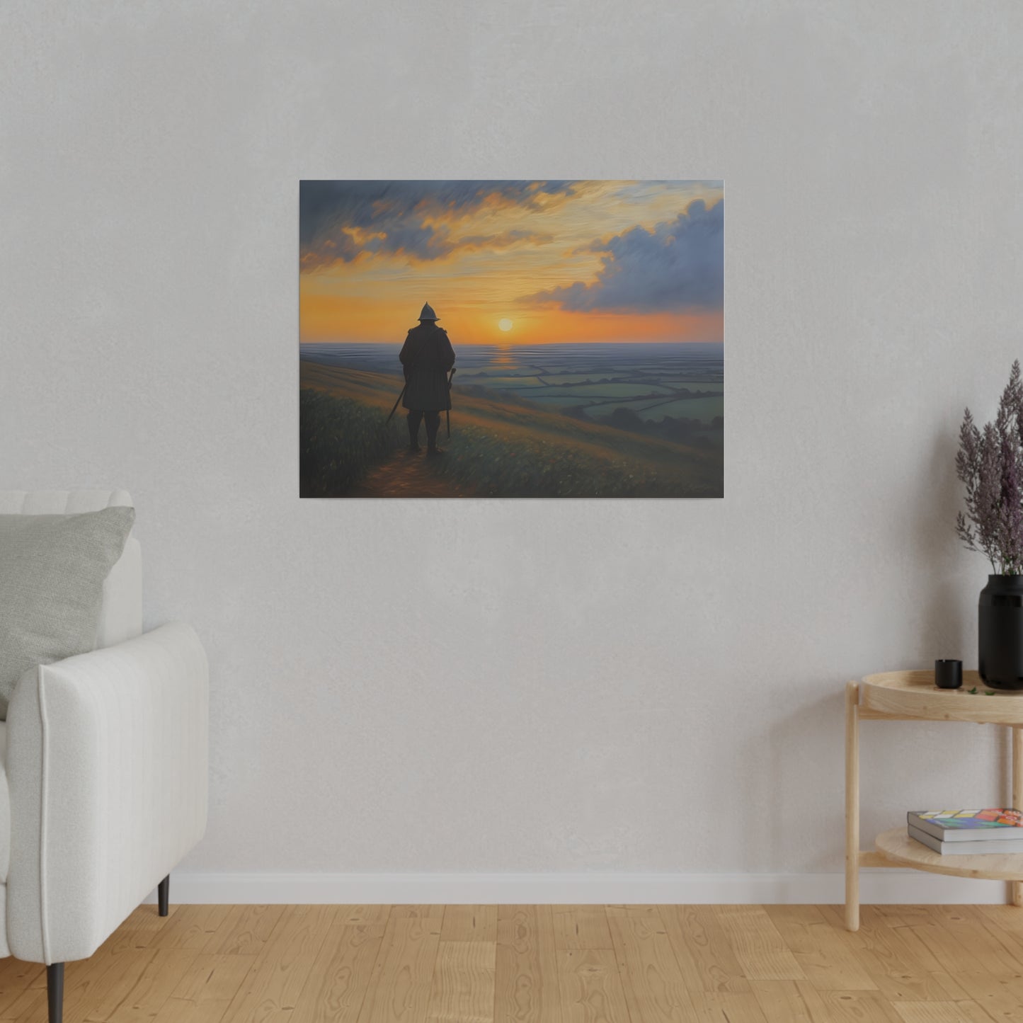 Contemplation, Wall Art, Matte Canvas, Stretched, 0.75"