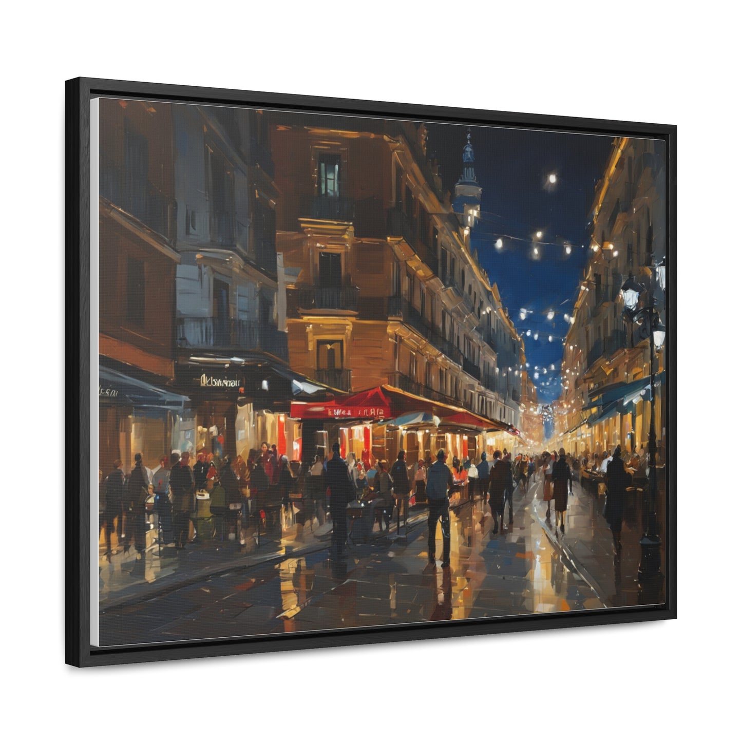 Calm night, Wall Art, Gallery Canvas Wraps, Horizontal Frame