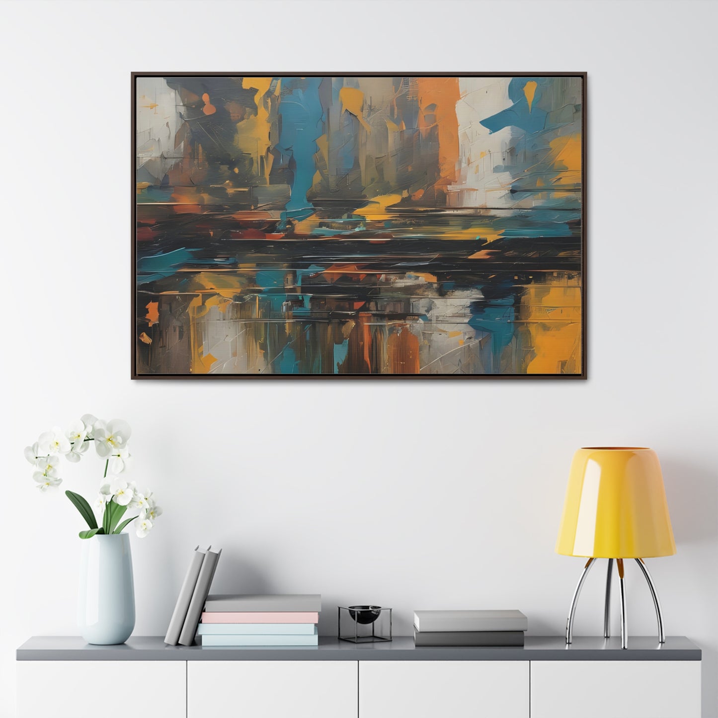 Abstract, Wall Art, Gallery Canvas Wraps, Horizontal Frame