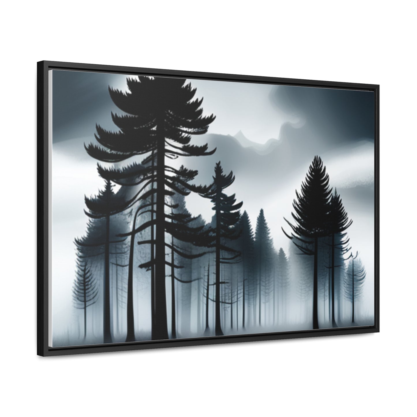 Gray Day, Wall Art, Gallery Canvas Wraps, Horizontal Frame