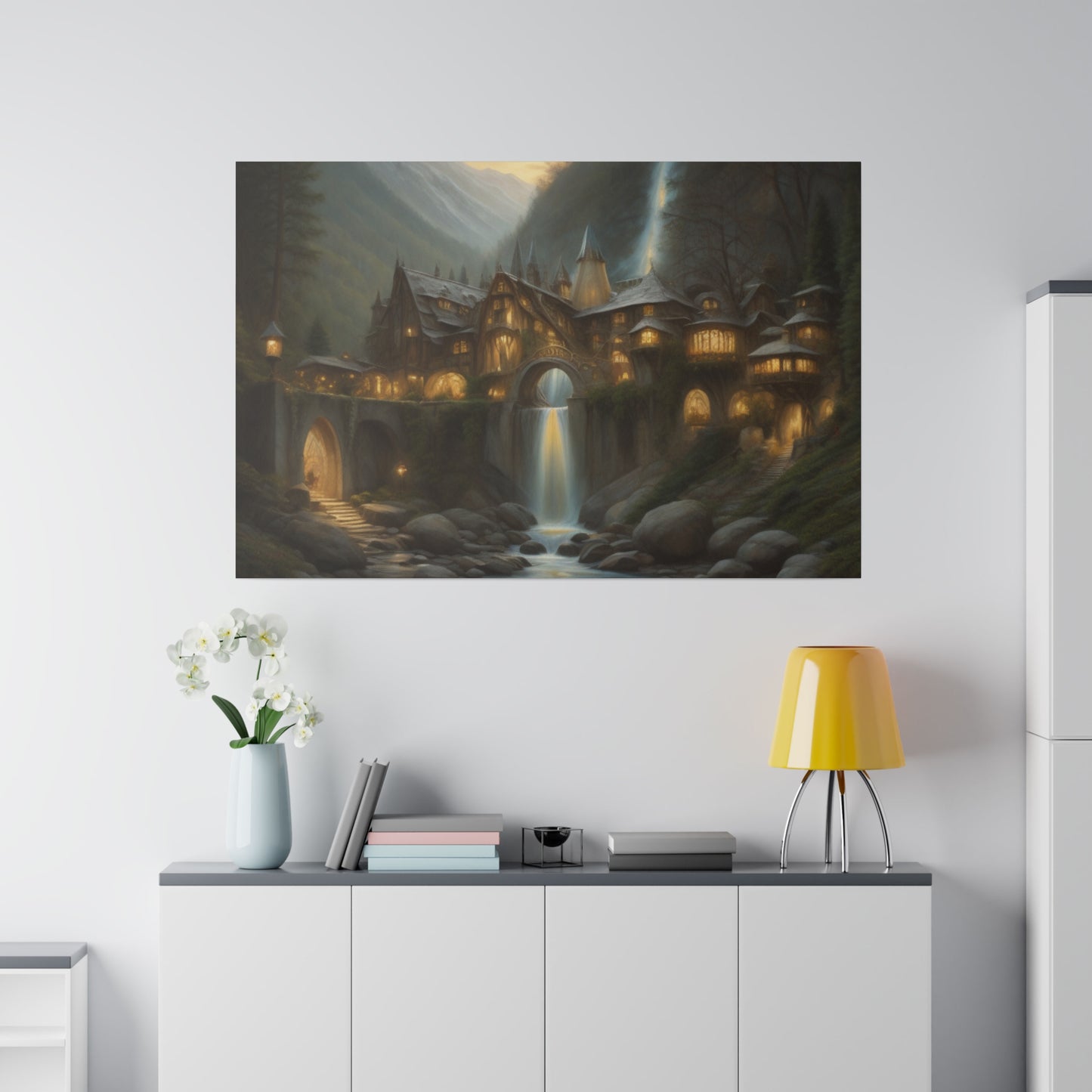 Rivendell, Wall Art, Matte Canvas, Stretched, 0.75"