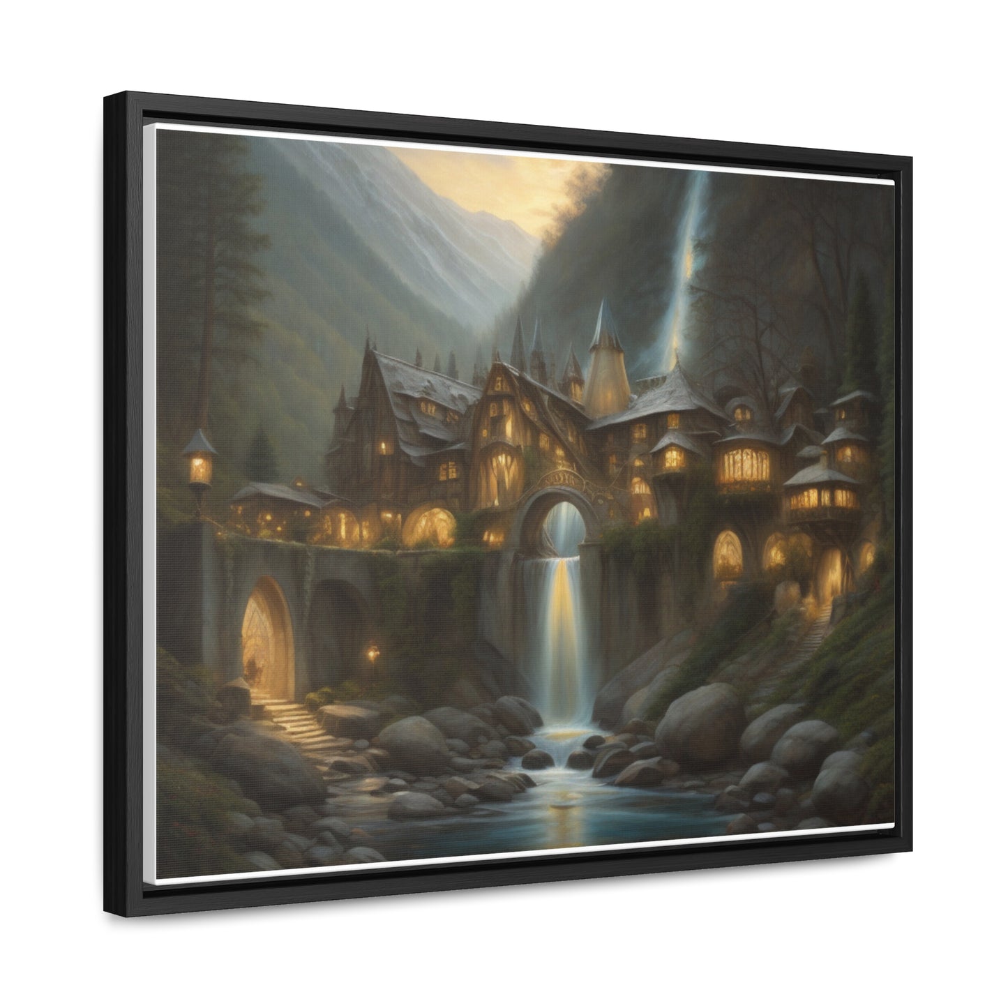 Rivendell, Wall Art, Gallery Canvas Wraps, Horizontal Frame