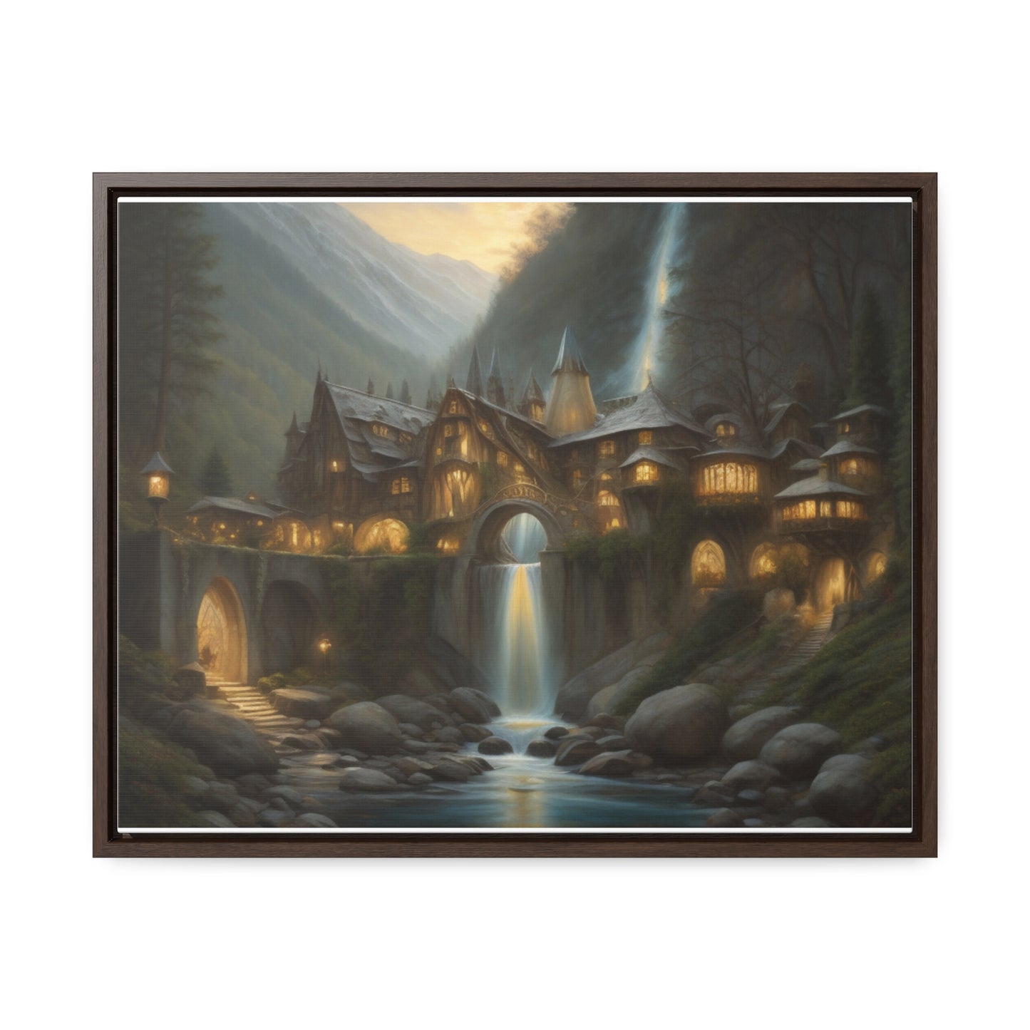 Rivendell, Wall Art, Gallery Canvas Wraps, Horizontal Frame