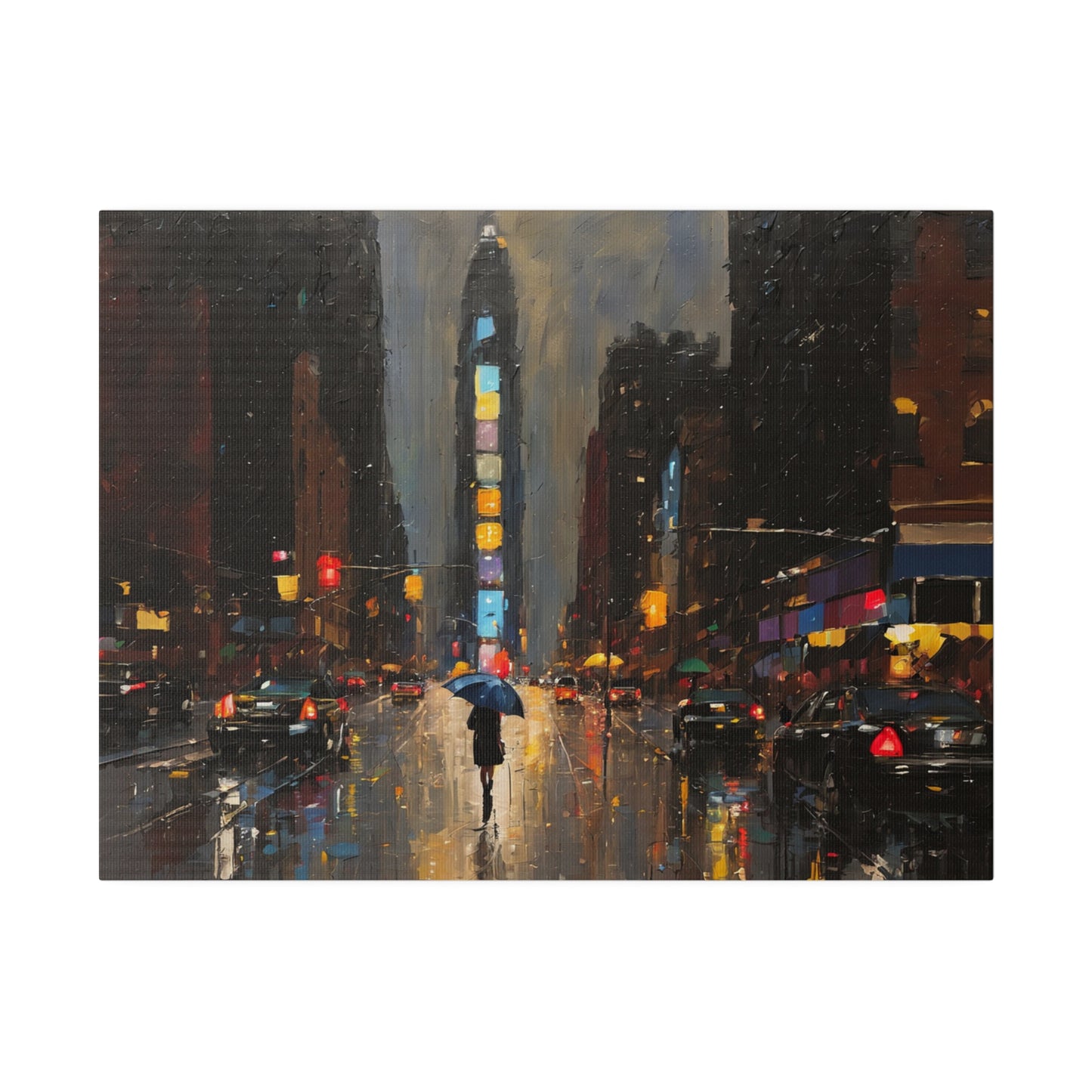 NYC, Wall Art, Matte Canvas, Stretched, 0.75"