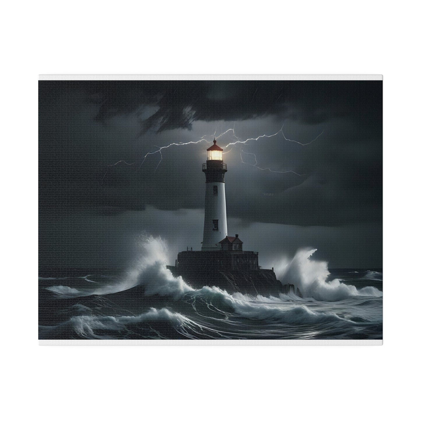 The light house, Wall Art, Matte Canvas, Stretched, 0.75"