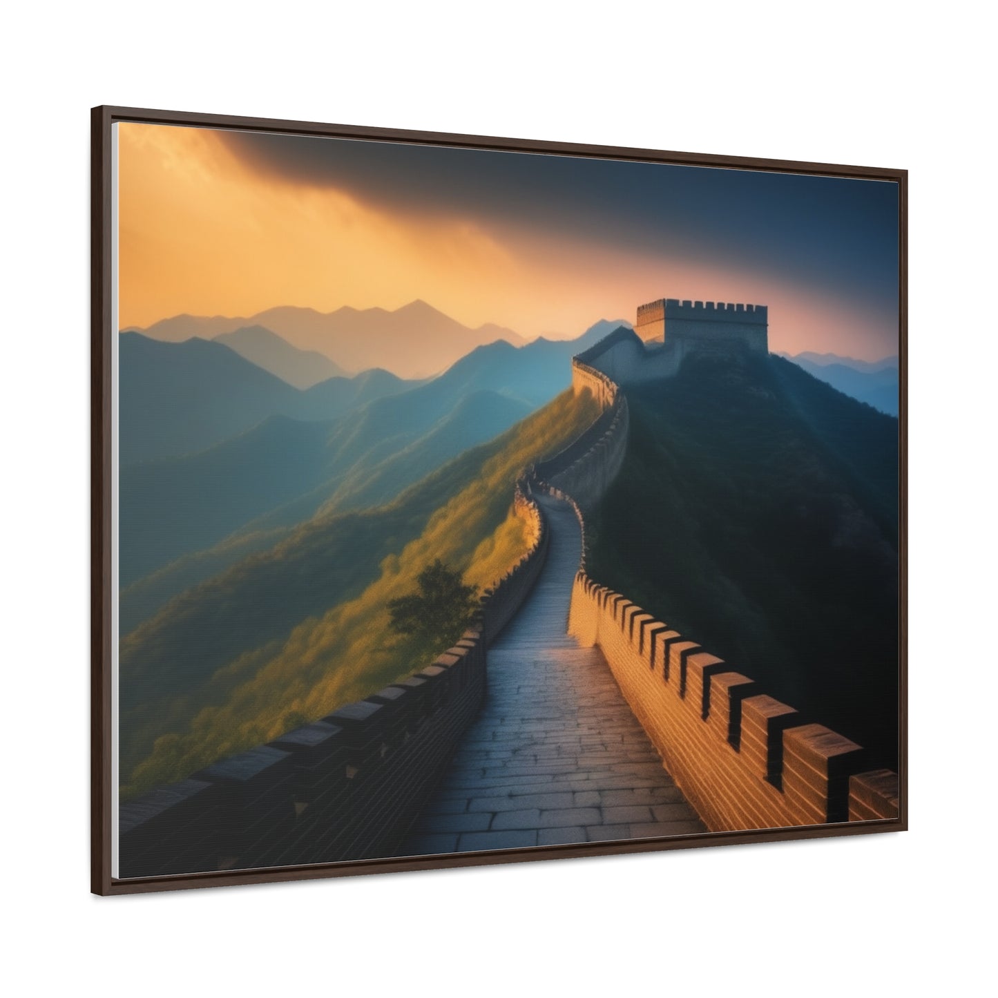 Great Wall of China, Wall Art, Gallery Canvas Wraps, Horizontal Frame