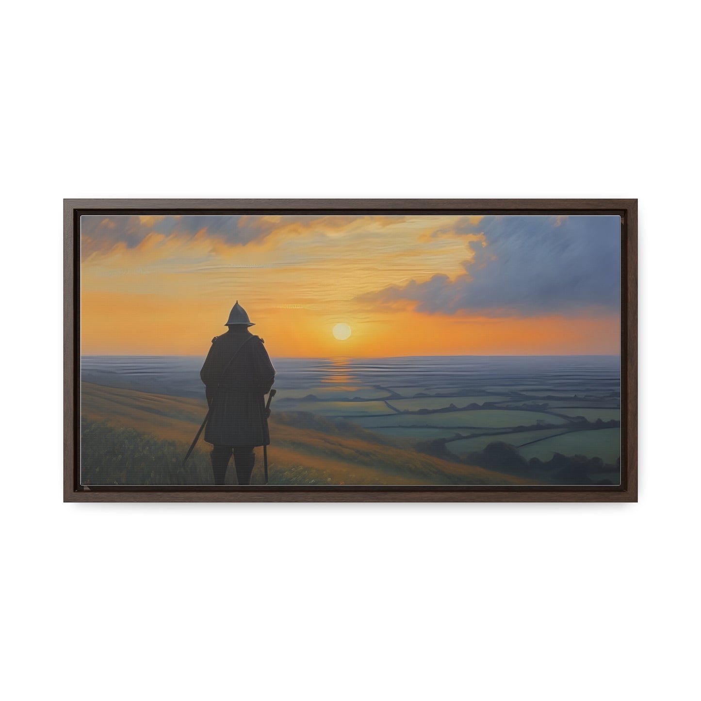 Contemplation, Wall Art, Gallery Canvas Wraps, Horizontal Frame