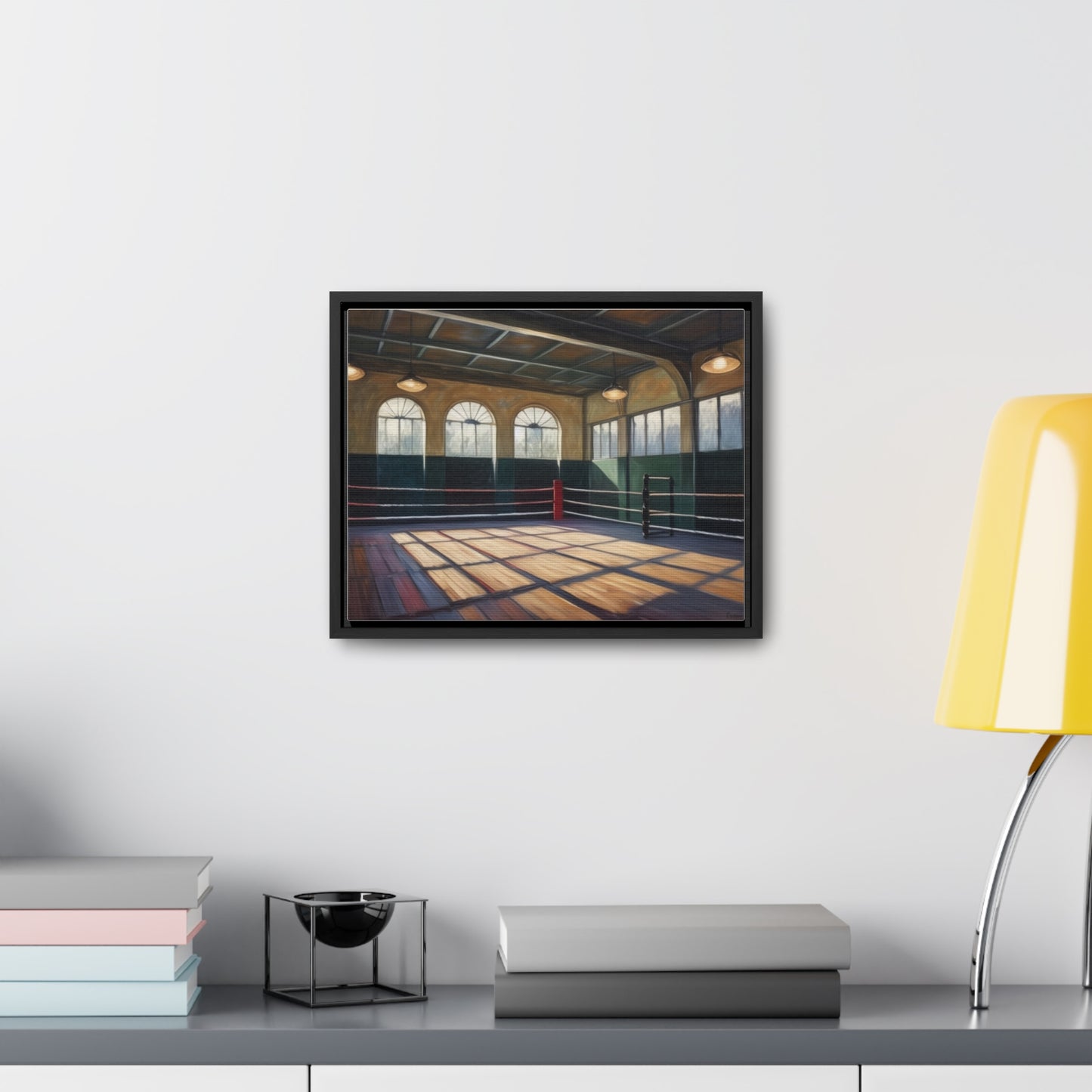 Boxing Gym, Wall Art, Gallery Canvas Wraps, Horizontal Frame