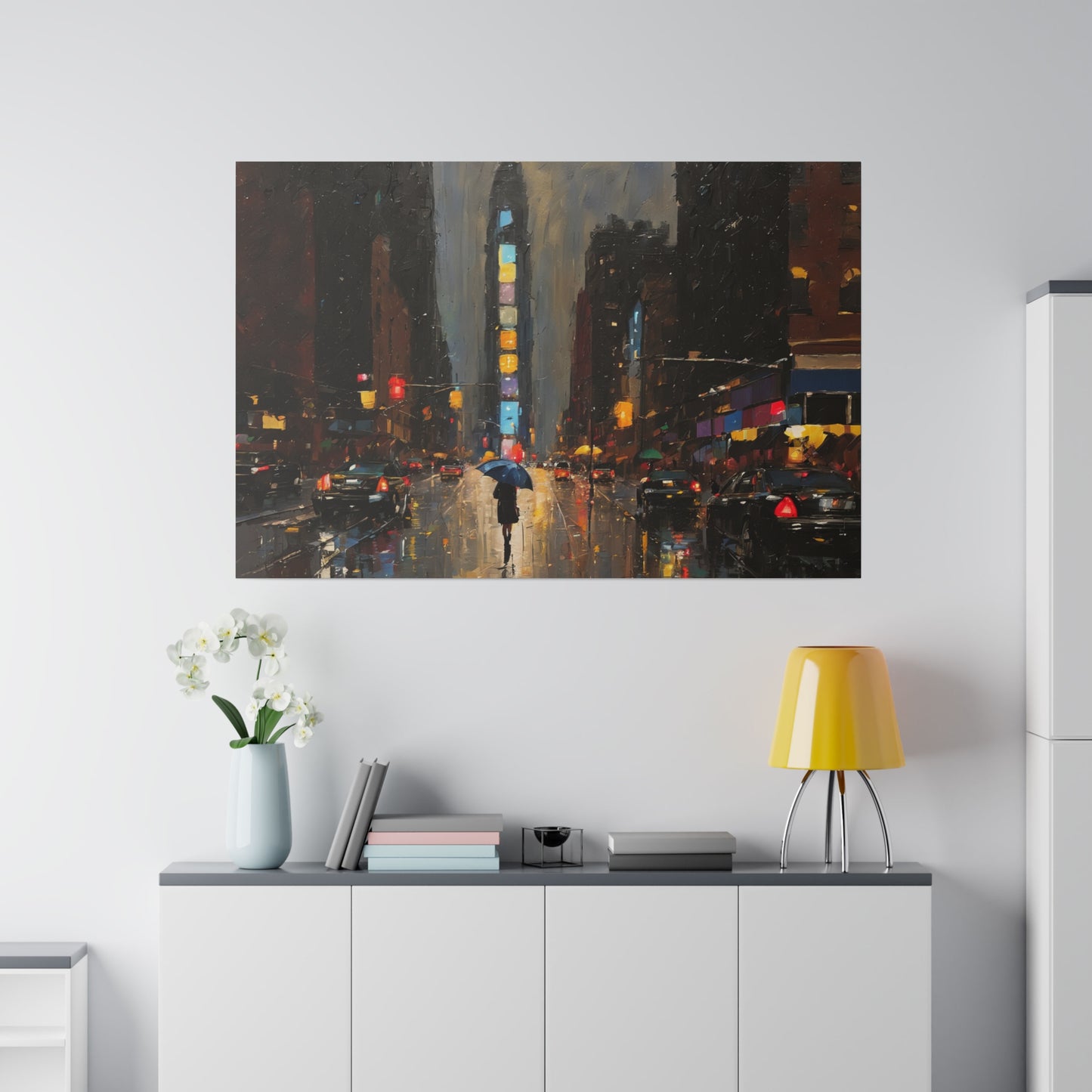 NYC, Wall Art, Matte Canvas, Stretched, 0.75"