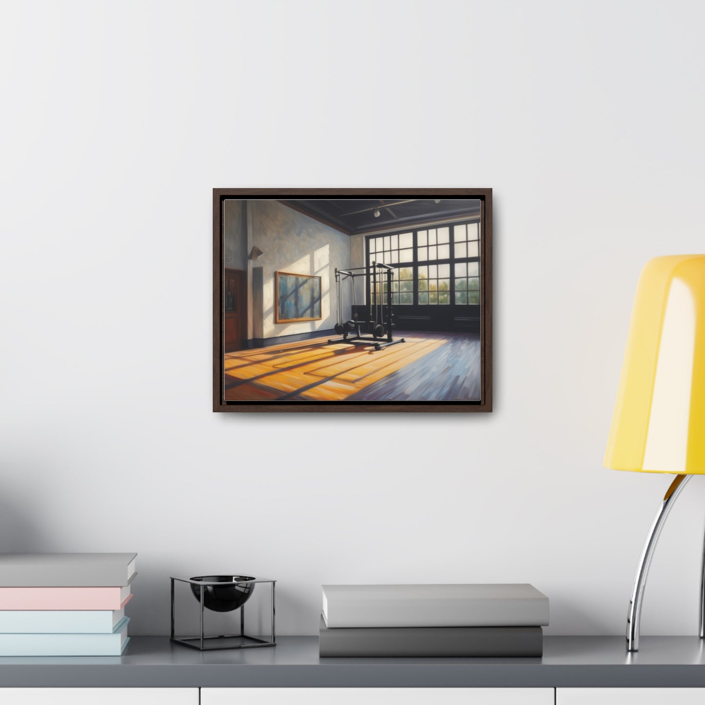 Gym, Workout, Wall Art, Gallery Canvas Wraps, Horizontal Frame