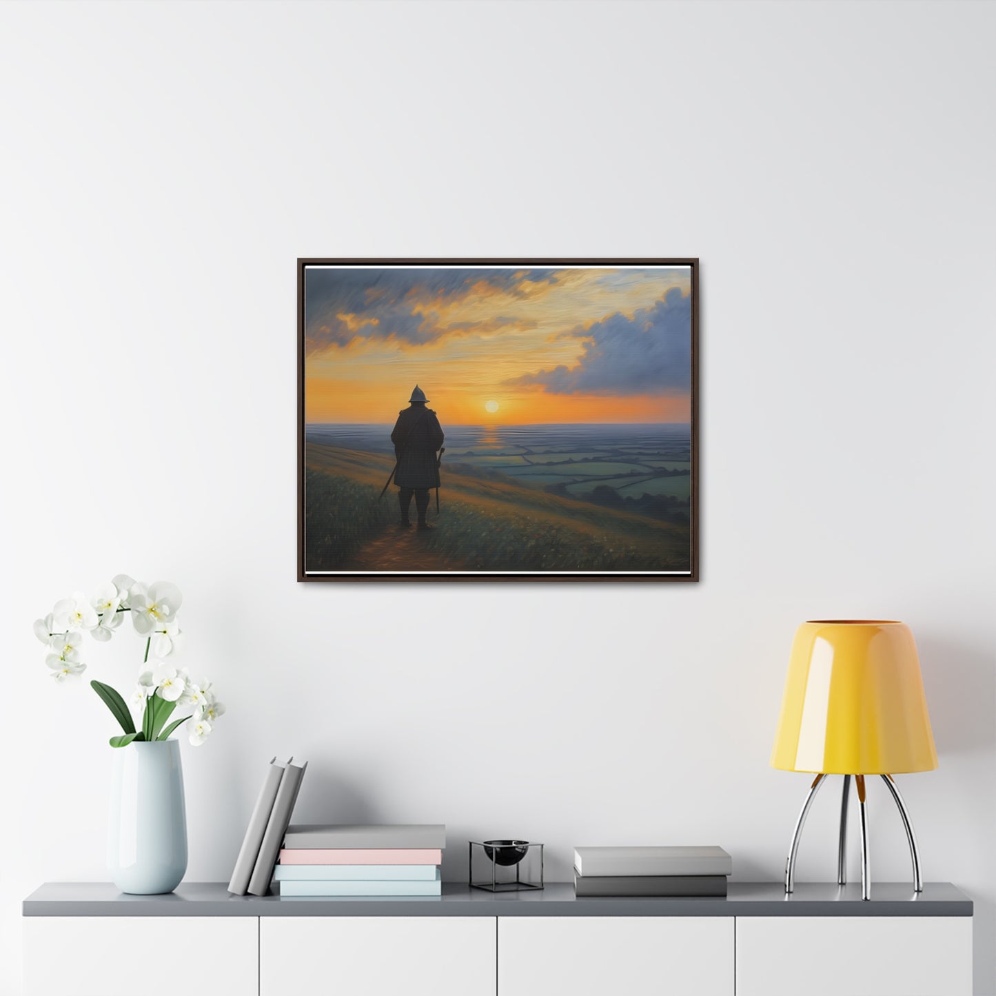 Contemplation, Wall Art, Gallery Canvas Wraps, Horizontal Frame