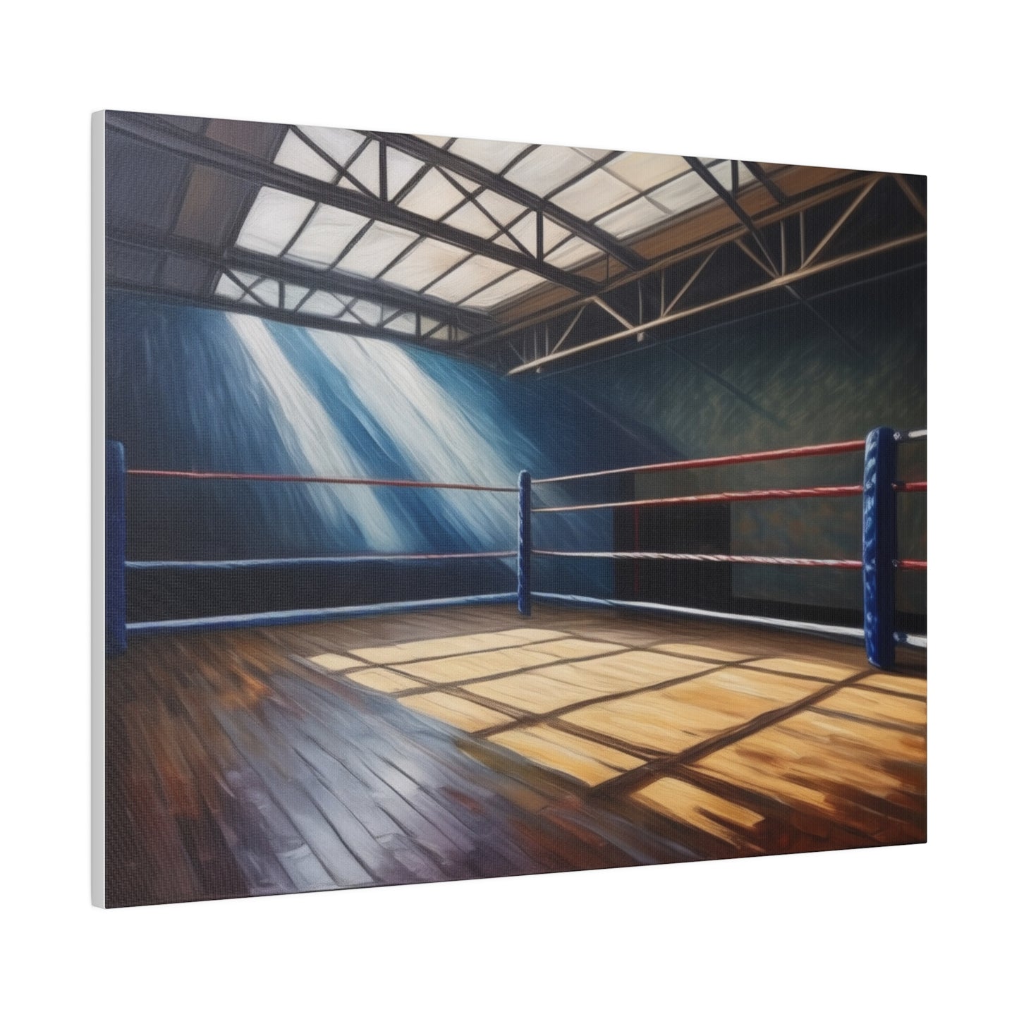 Boxing Ring, Wall Art, Matte Canvas, Stretched, 0.75"