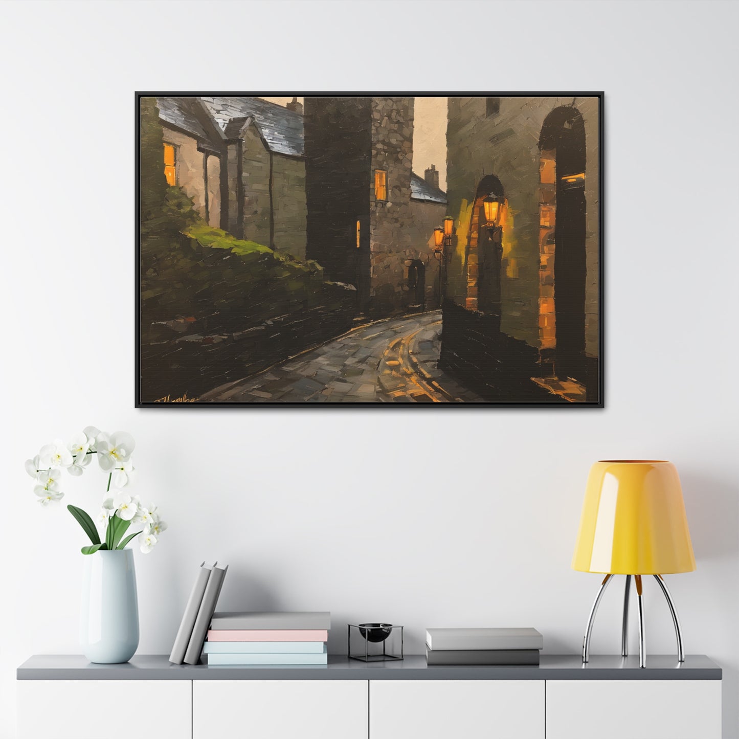 Walk the streets, Wall Art, Gallery Canvas Wraps, Horizontal Frame