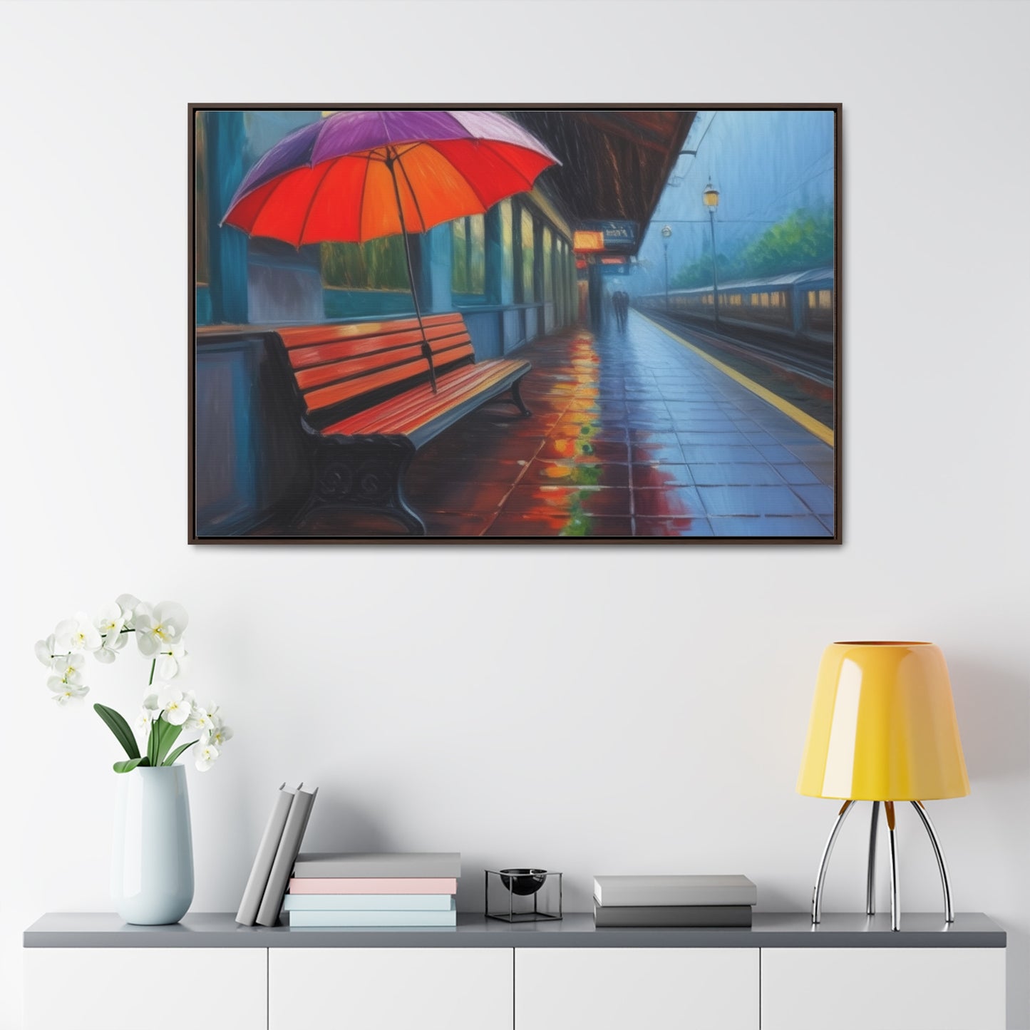 Umbrella, Wall Art, Gallery Canvas Wraps, Horizontal Frame