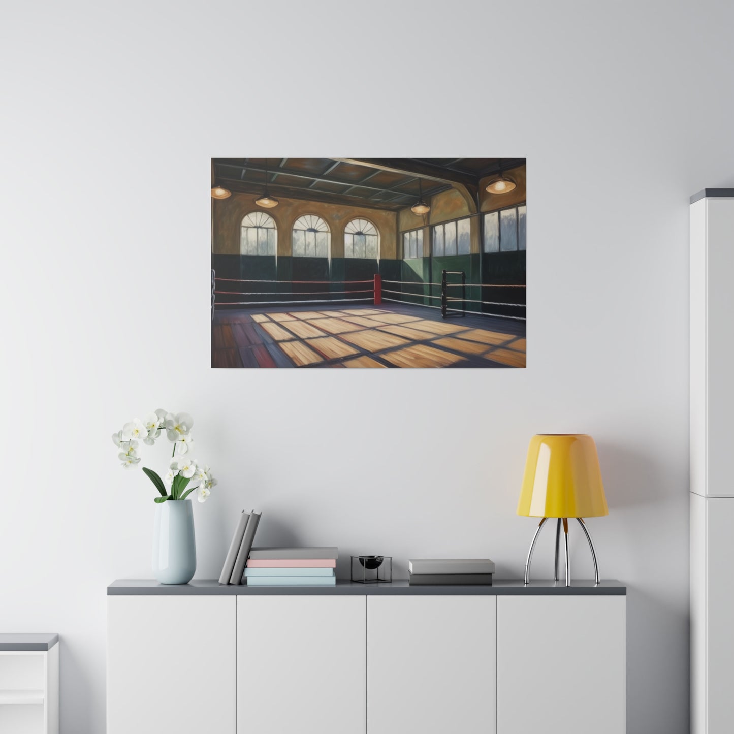 Boxing Gym, Wall ArtMatte Canvas, Stretched, 0.75"