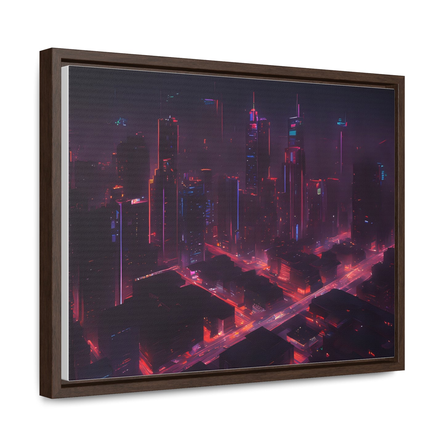 Neon lights, Wall Art, Gallery Canvas Wraps, Horizontal Frame