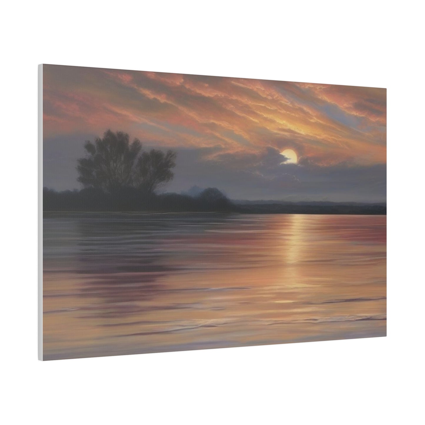 Sun Rise, Wall Art, Matte Canvas, Stretched, 0.75"