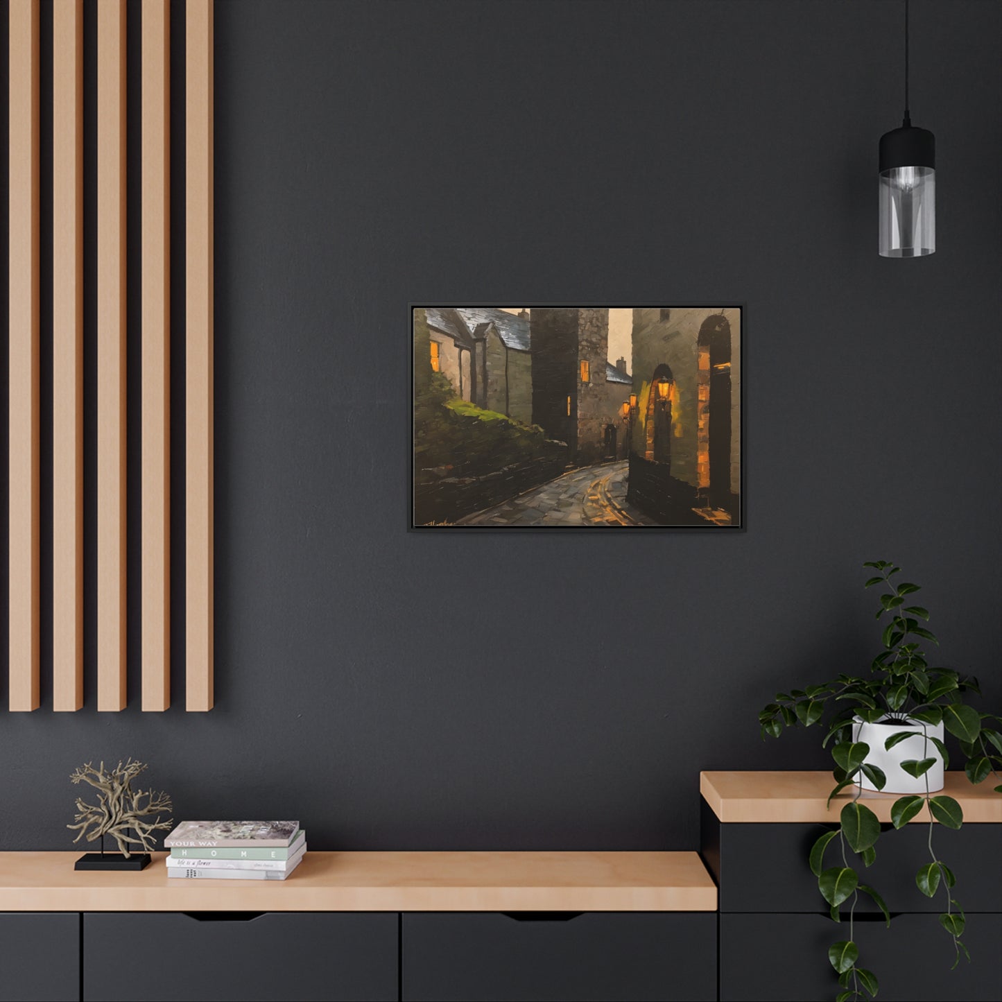 Walk the streets, Wall Art, Gallery Canvas Wraps, Horizontal Frame