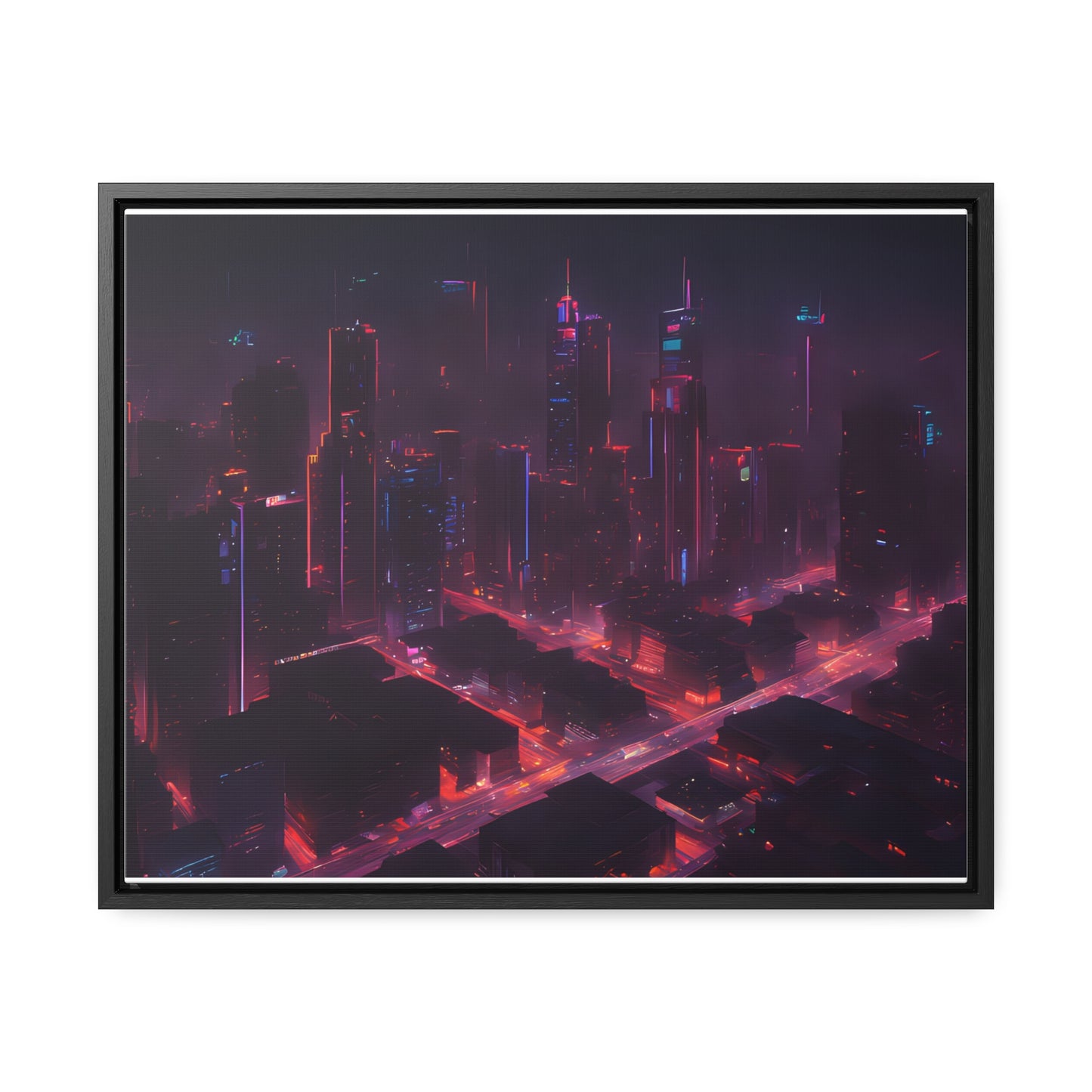 Neon lights, Wall Art, Gallery Canvas Wraps, Horizontal Frame