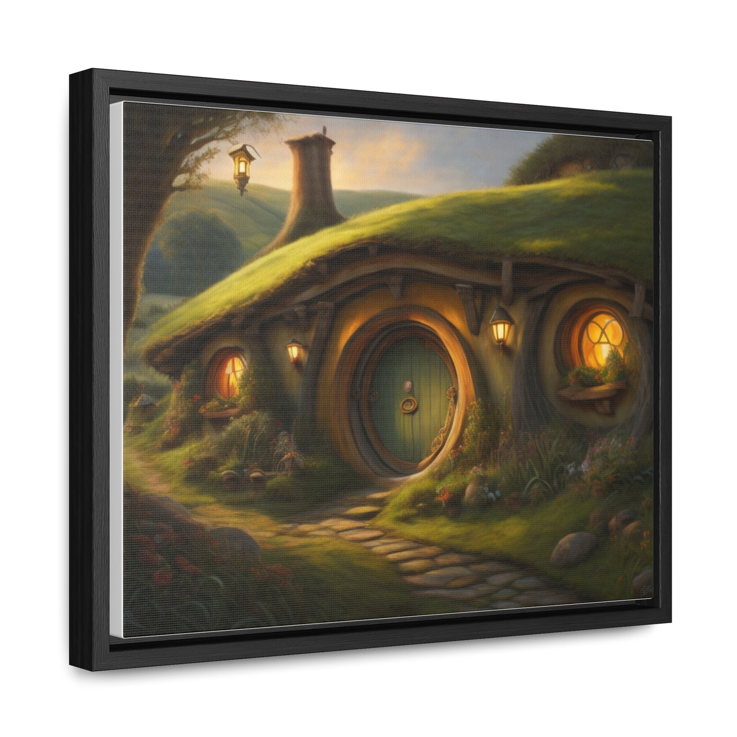 Hobbiton, Wall Art, Gallery Canvas Wraps, Horizontal Frame