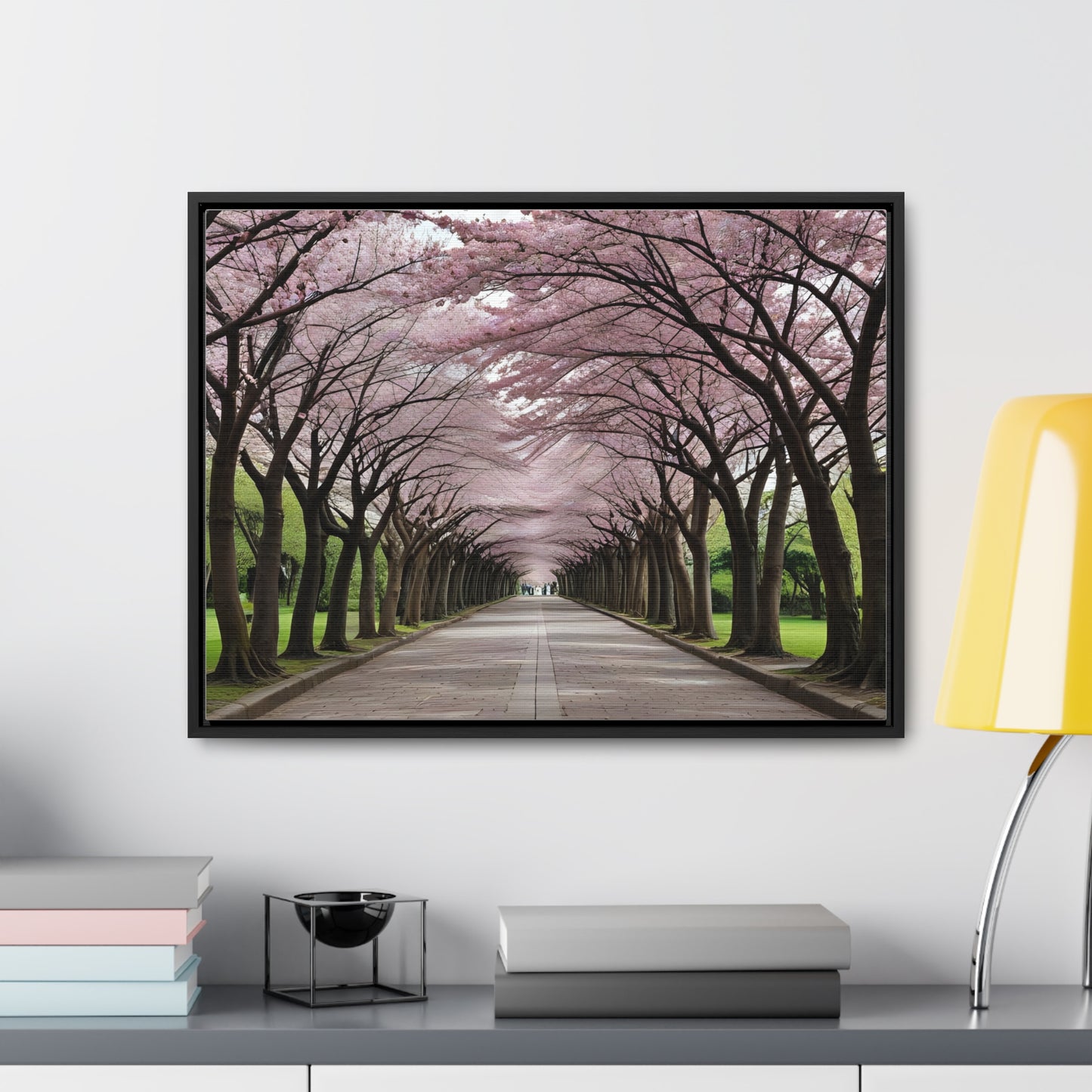 Cherry Blossoms, Gallery Canvas Wraps, Horizontal Frame