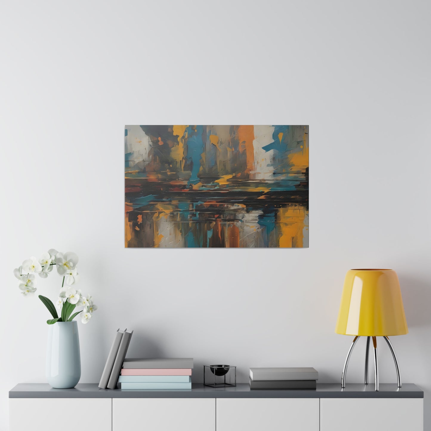 Abstract, Wall Art, Matte Canvas, Stretched, 0.75"