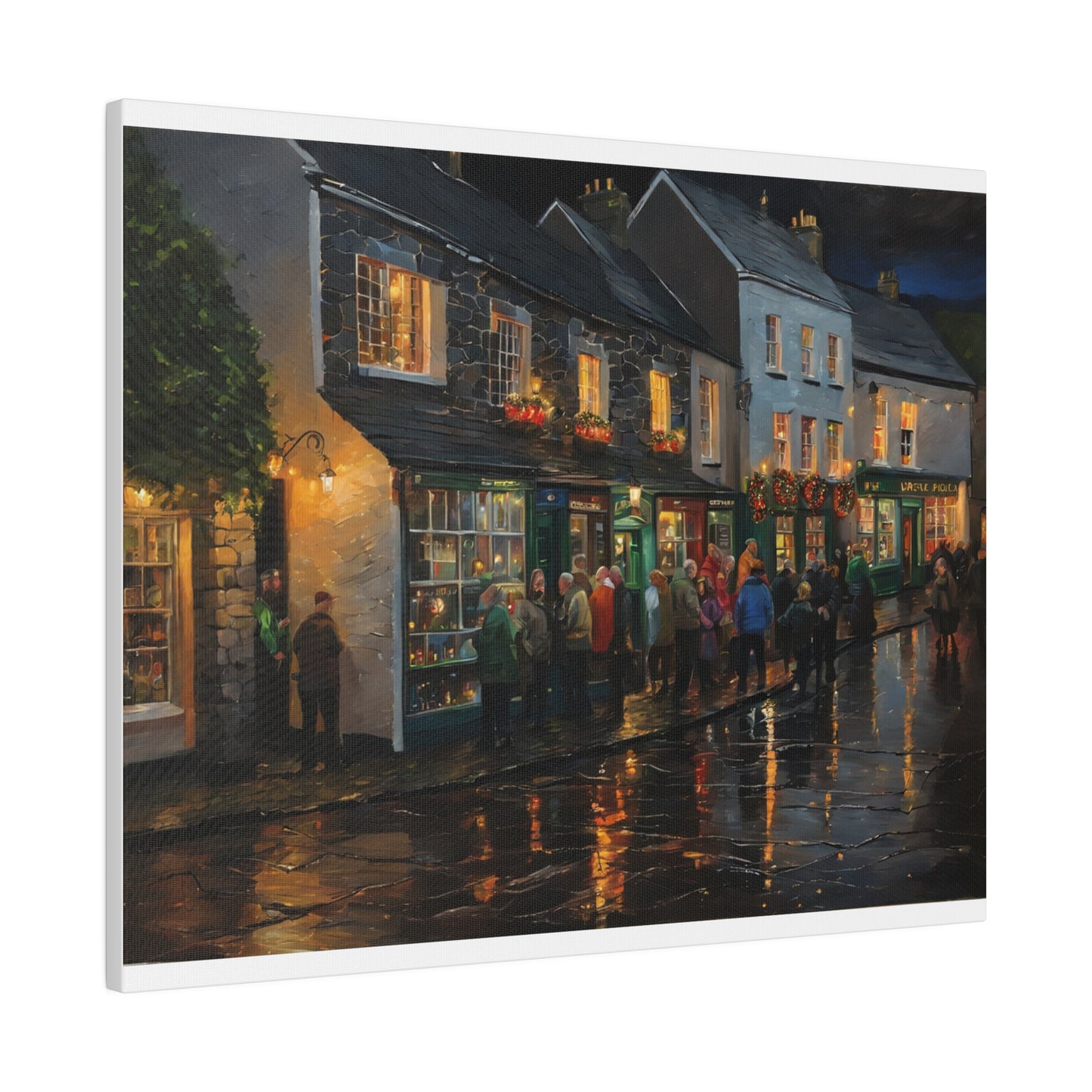 The Pub, Wall Art, Matte Canvas, Stretched, 0.75"