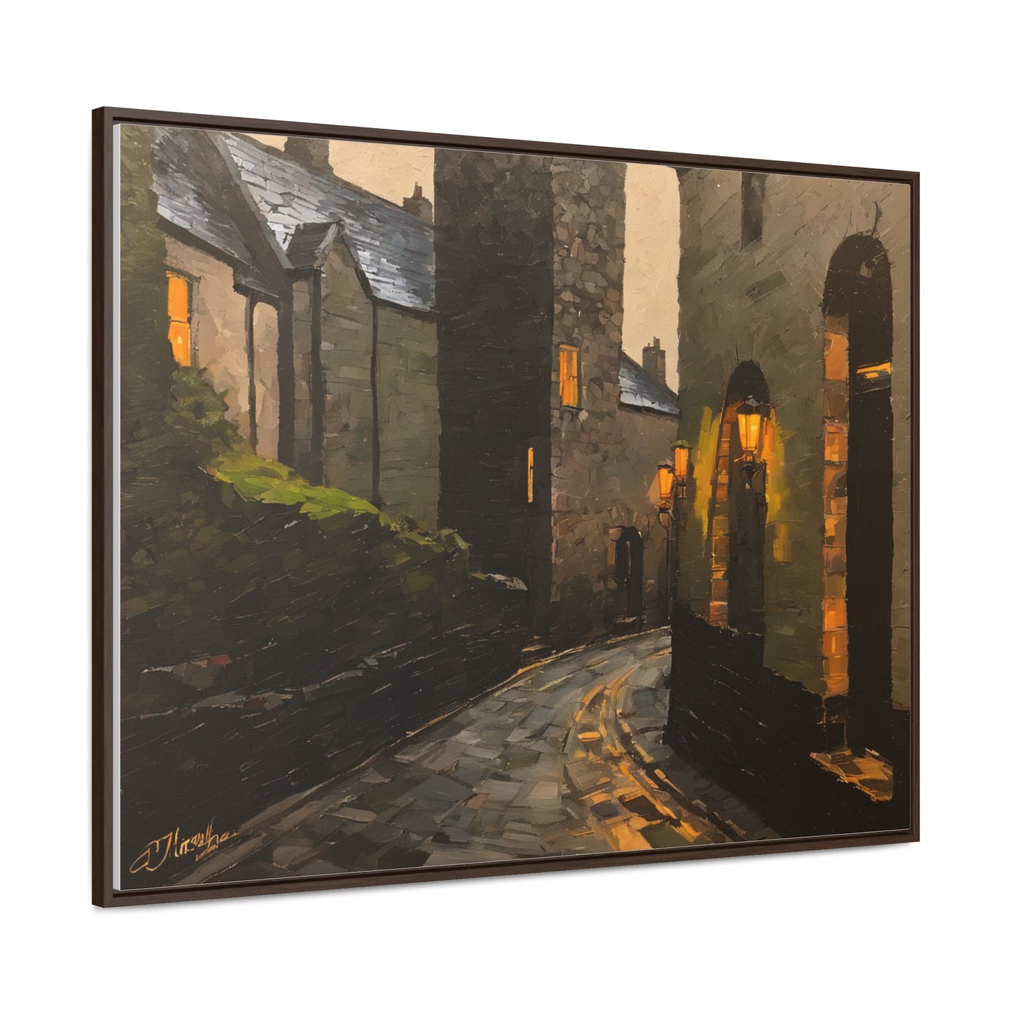 Walk the streets, Wall Art, Gallery Canvas Wraps, Horizontal Frame