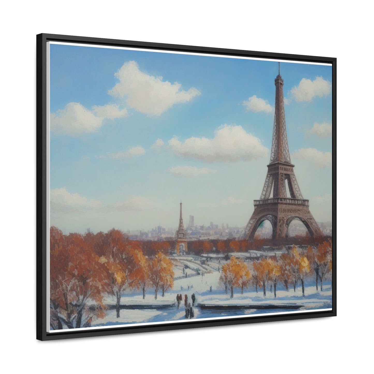 Eiffel Tower, Wall Art, Gallery Canvas Wraps, Horizontal Frame