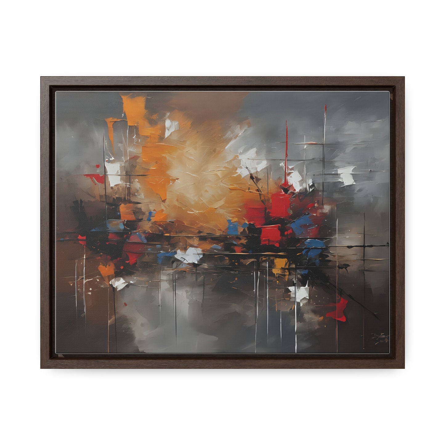 Abstract, Wall Art, Gallery Canvas Wraps, Horizontal Frame