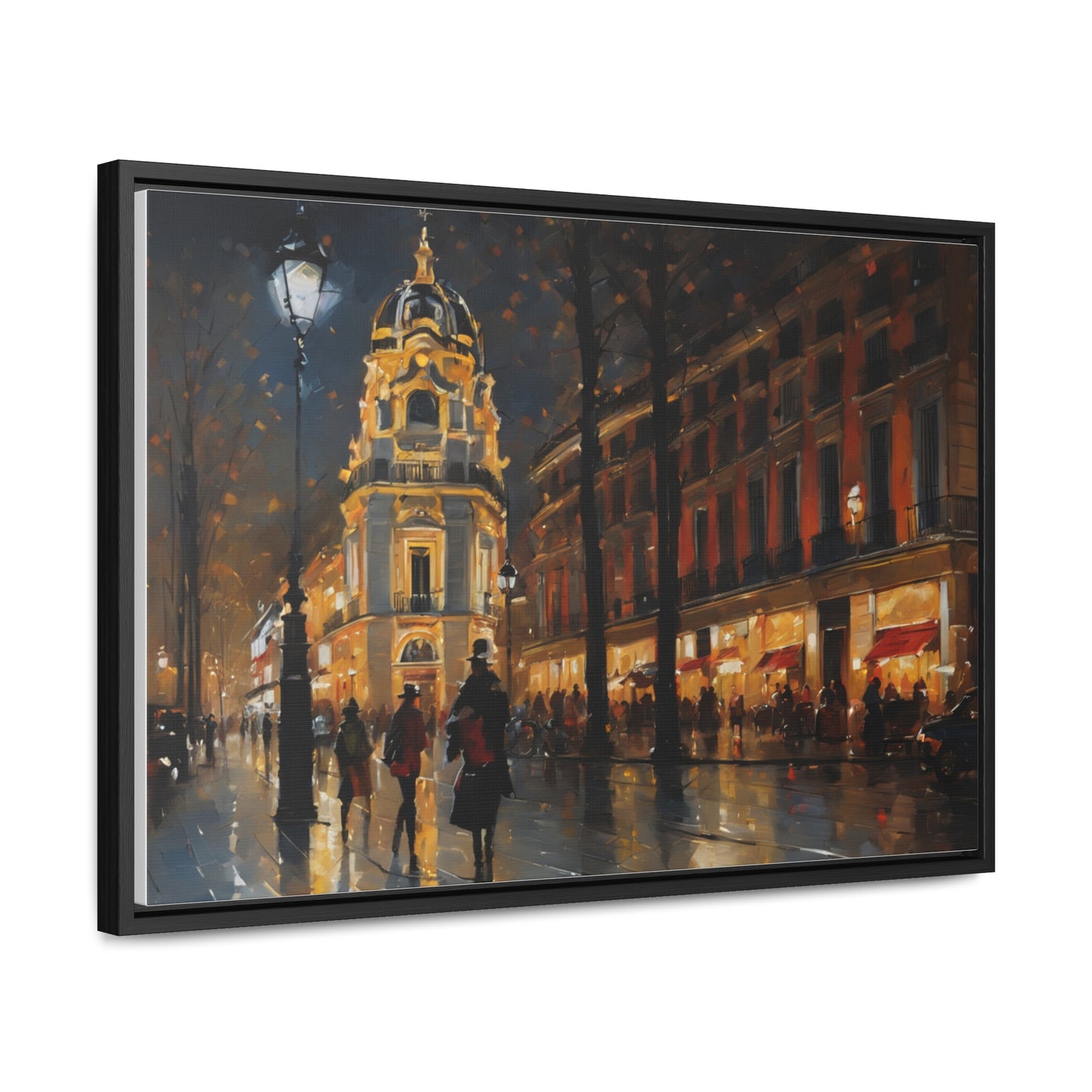 Town Center, Wall Art, Gallery Canvas Wraps, Horizontal Frame