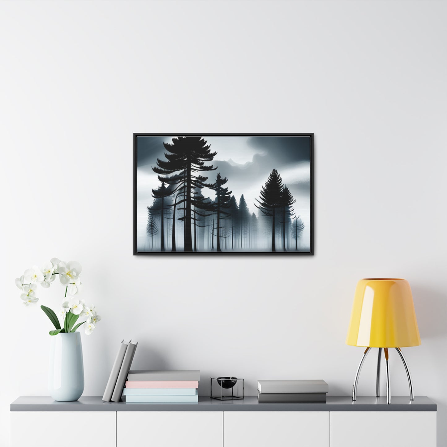 Gray Day, Wall Art, Gallery Canvas Wraps, Horizontal Frame