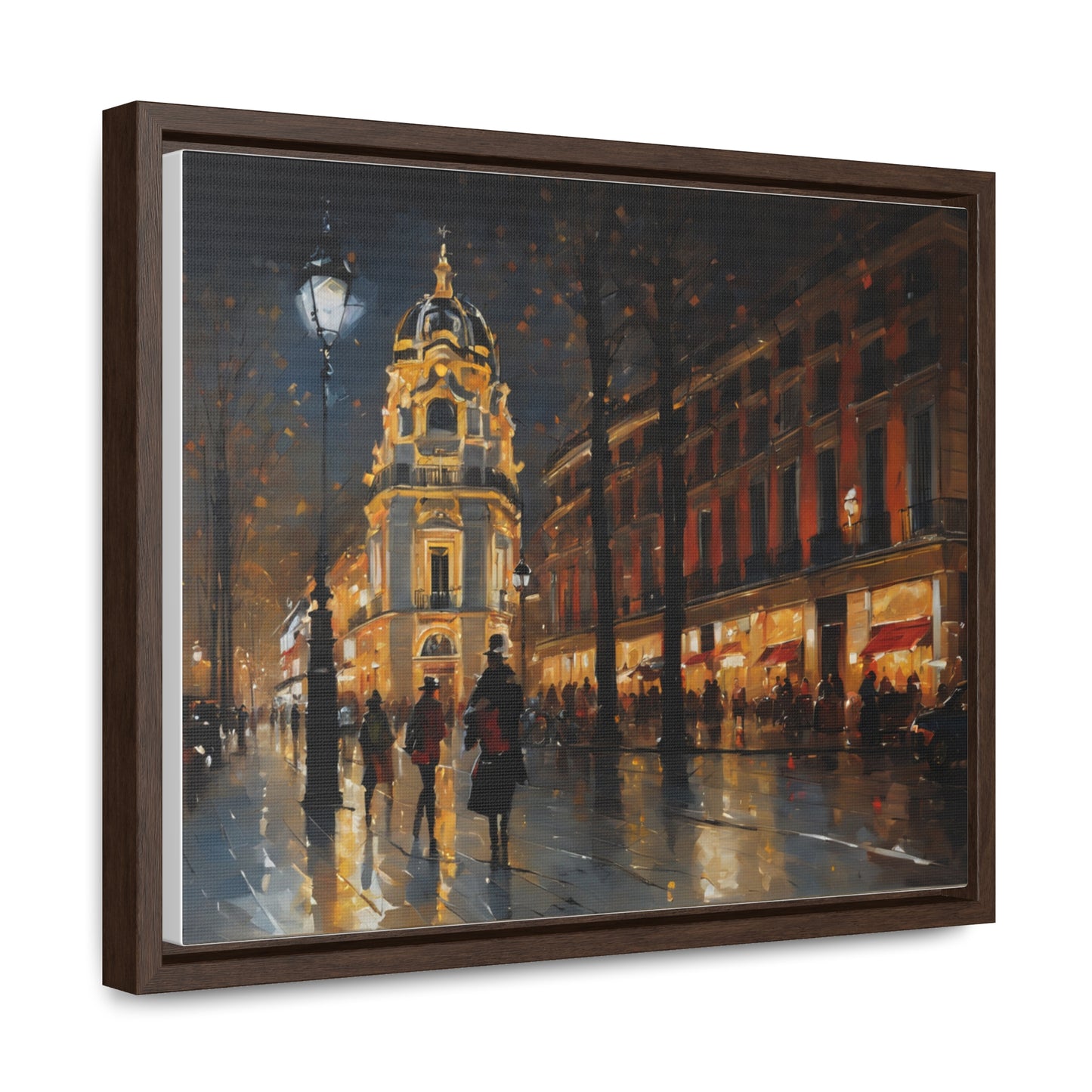 Town Center, Wall Art, Gallery Canvas Wraps, Horizontal Frame