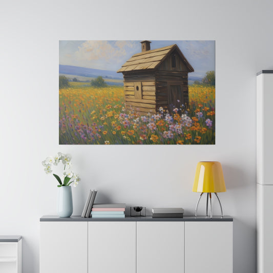 The Shack, Wall Art, Matte Canvas, Stretched, 0.75"