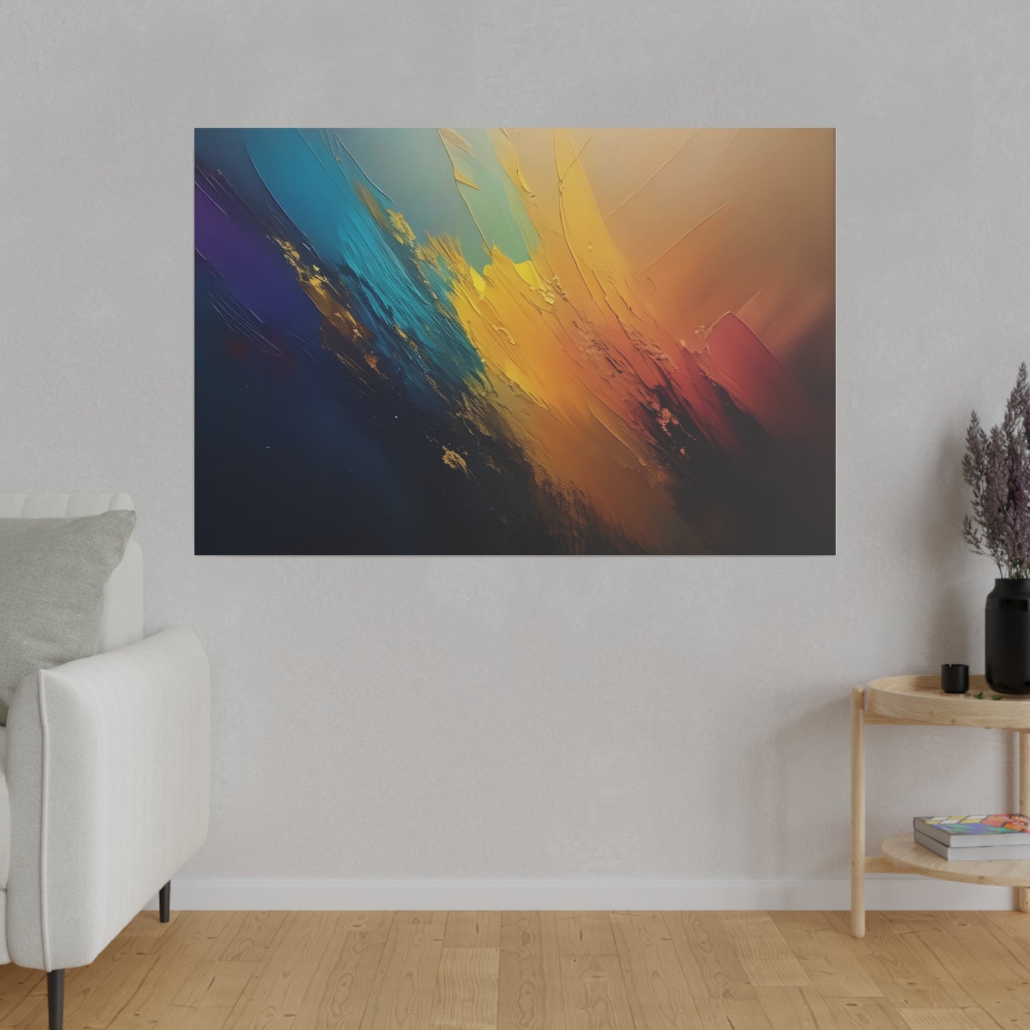 Colors, Wall Art, Matte Canvas, Stretched, 0.75"