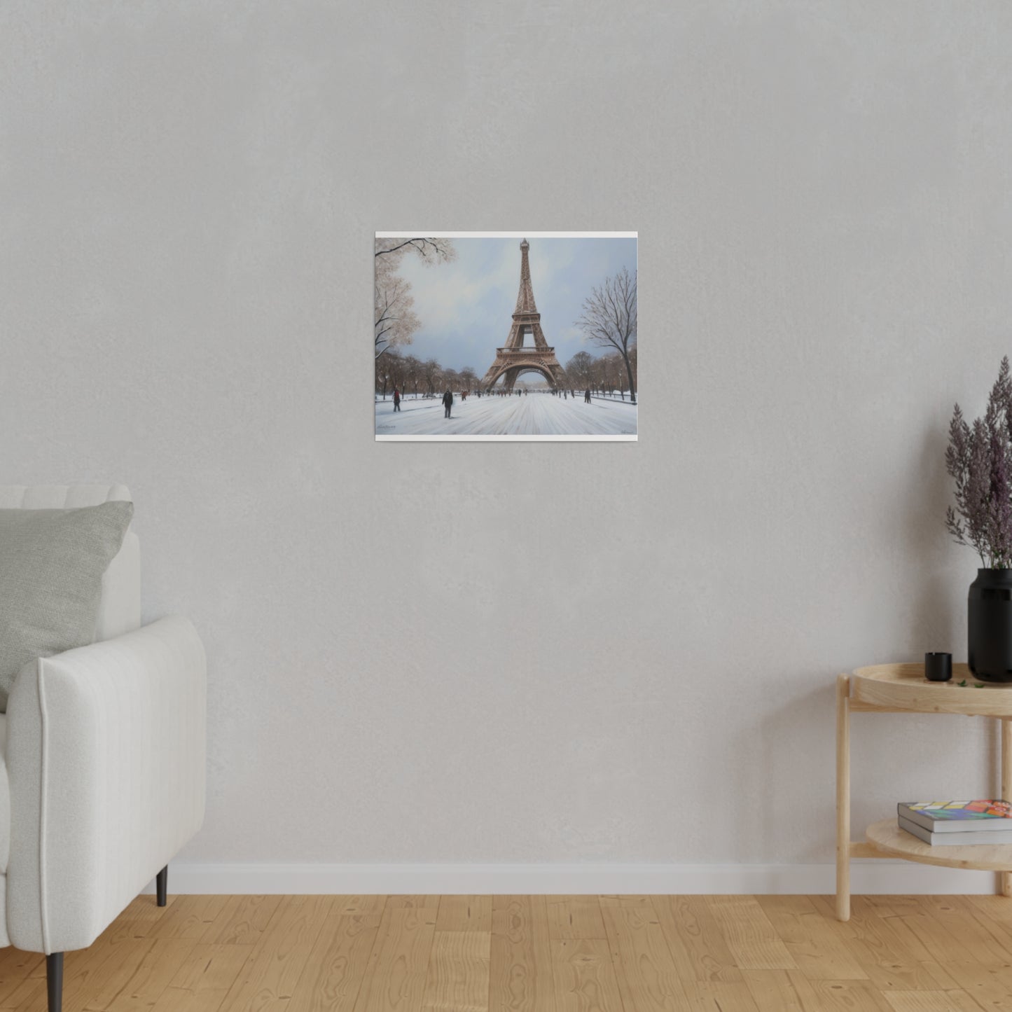 Paris France, Wall Art, Matte Canvas, Stretched, 0.75"