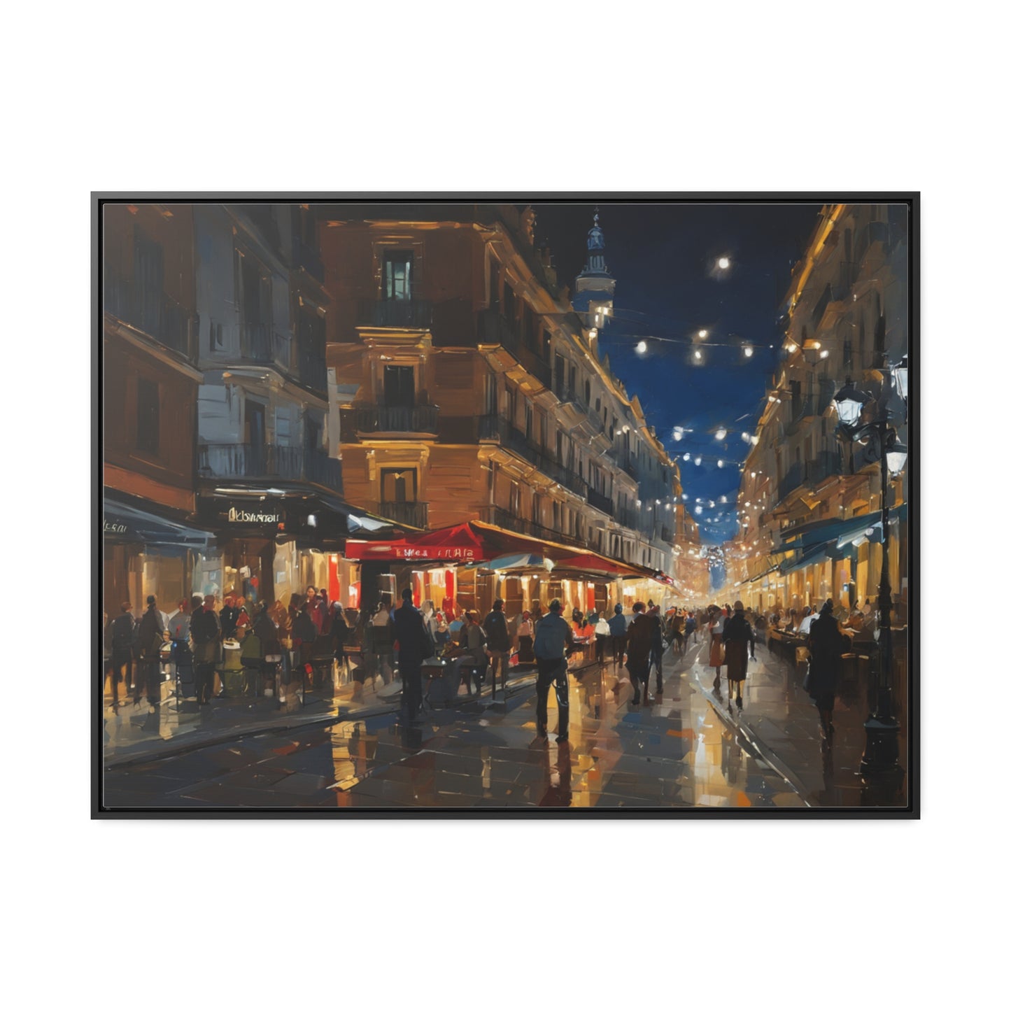 Calm night, Wall Art, Gallery Canvas Wraps, Horizontal Frame