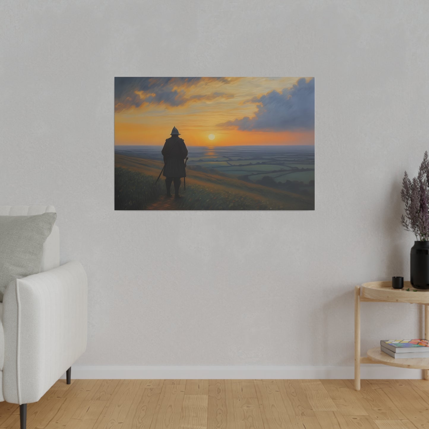 Contemplation, Wall Art, Matte Canvas, Stretched, 0.75"