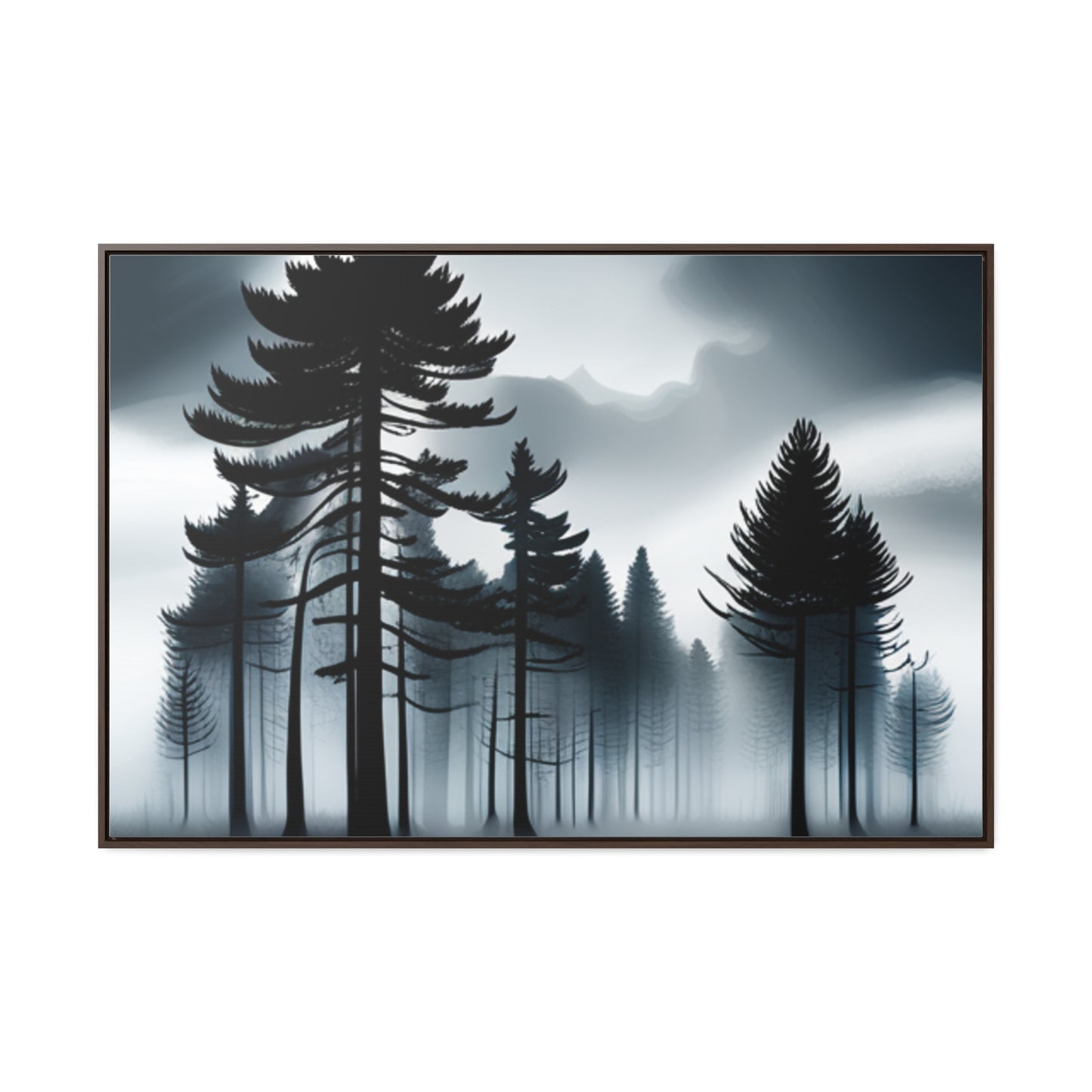 Gray Day, Wall Art, Gallery Canvas Wraps, Horizontal Frame