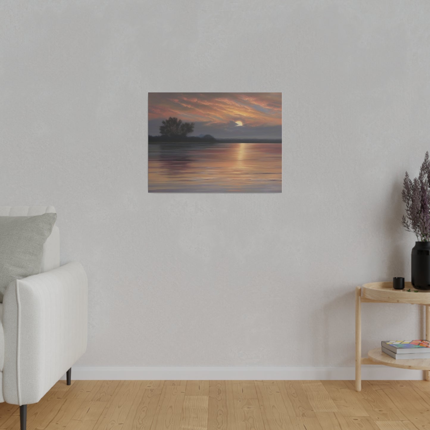 Sun Rise, Wall Art, Matte Canvas, Stretched, 0.75"