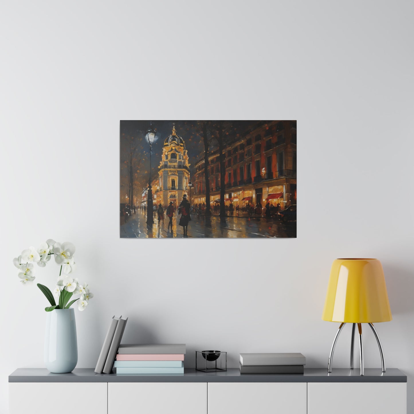 Town Center, Wall Art, Matte Canvas, Stretched, 0.75"