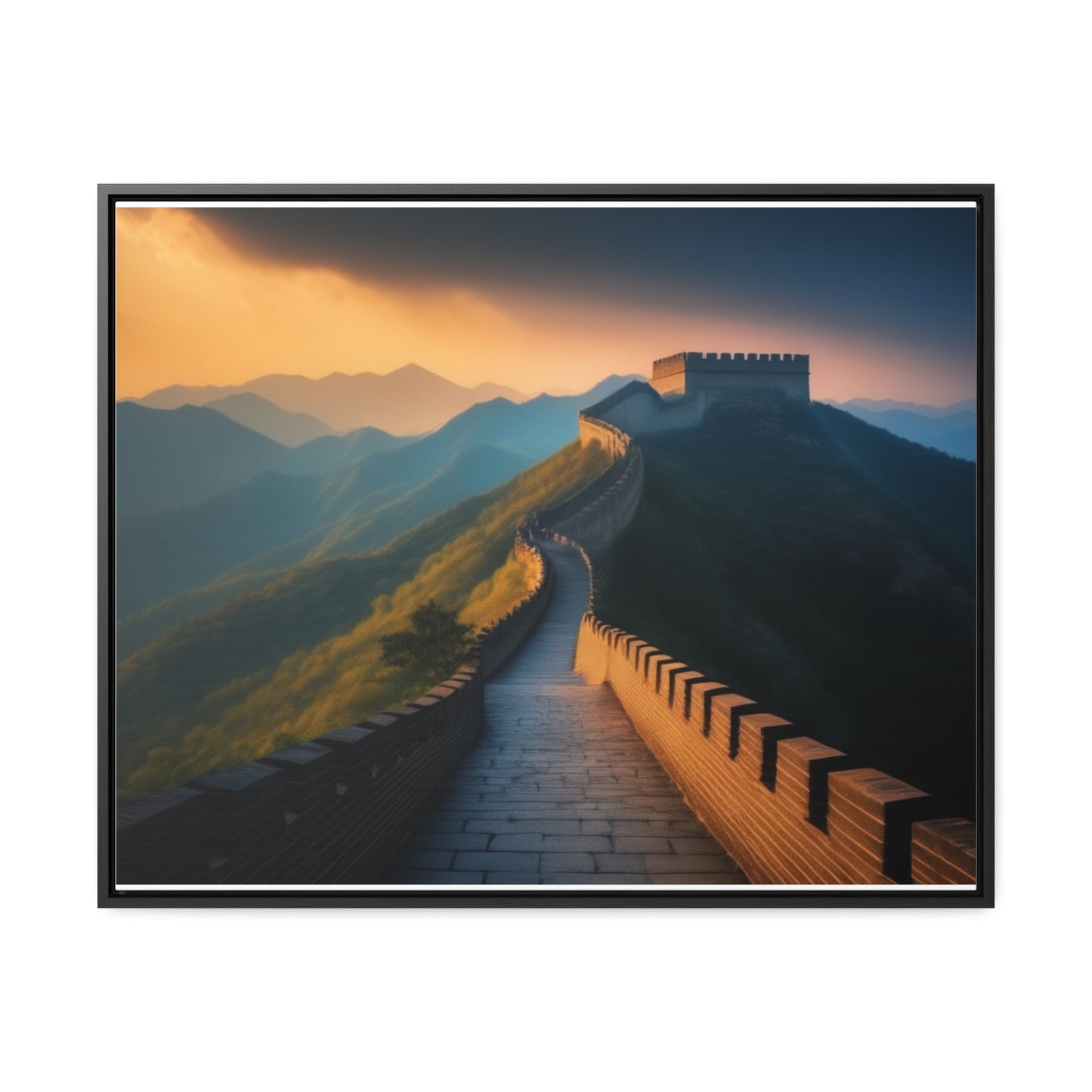 Great Wall of China, Wall Art, Gallery Canvas Wraps, Horizontal Frame