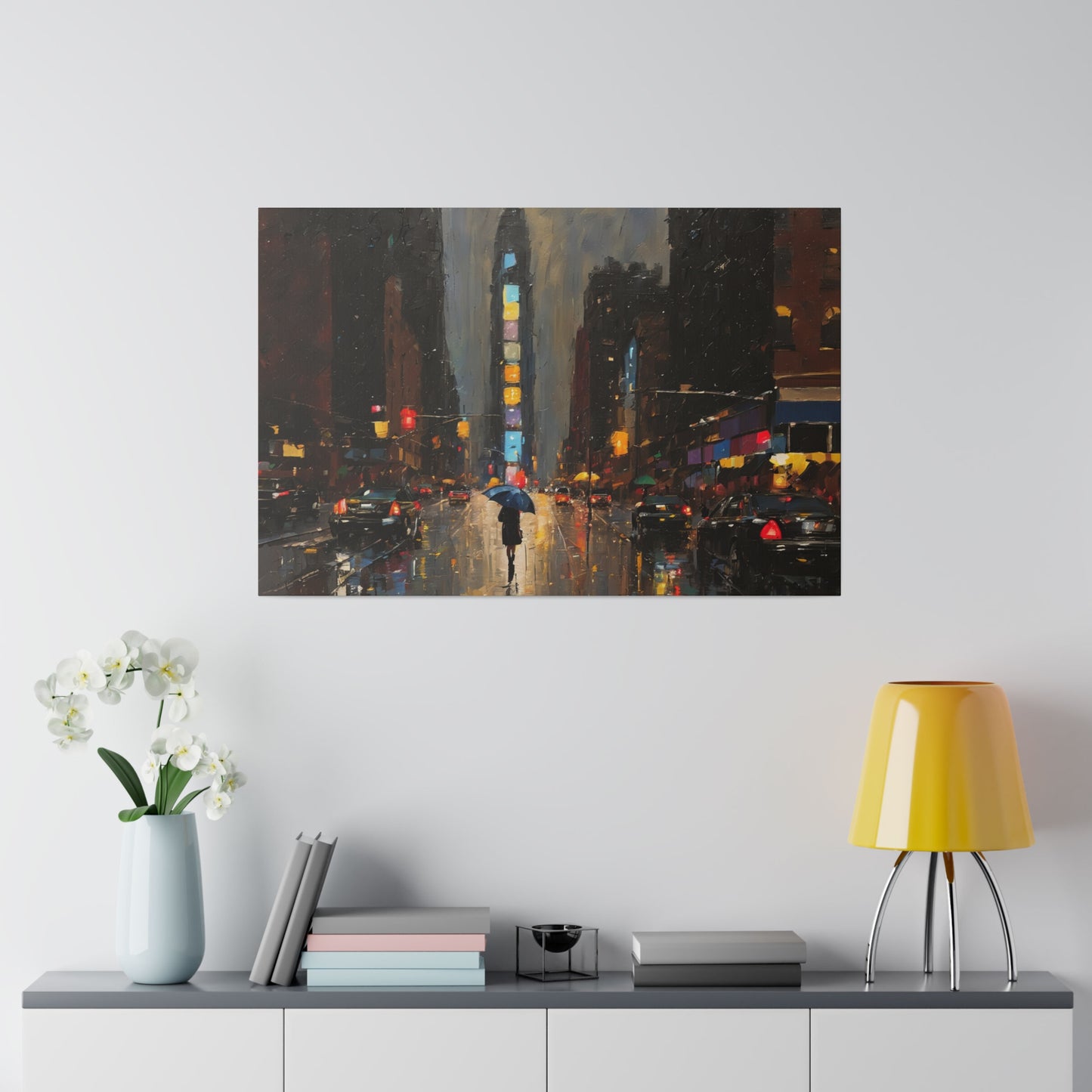 NYC, Wall Art, Matte Canvas, Stretched, 0.75"