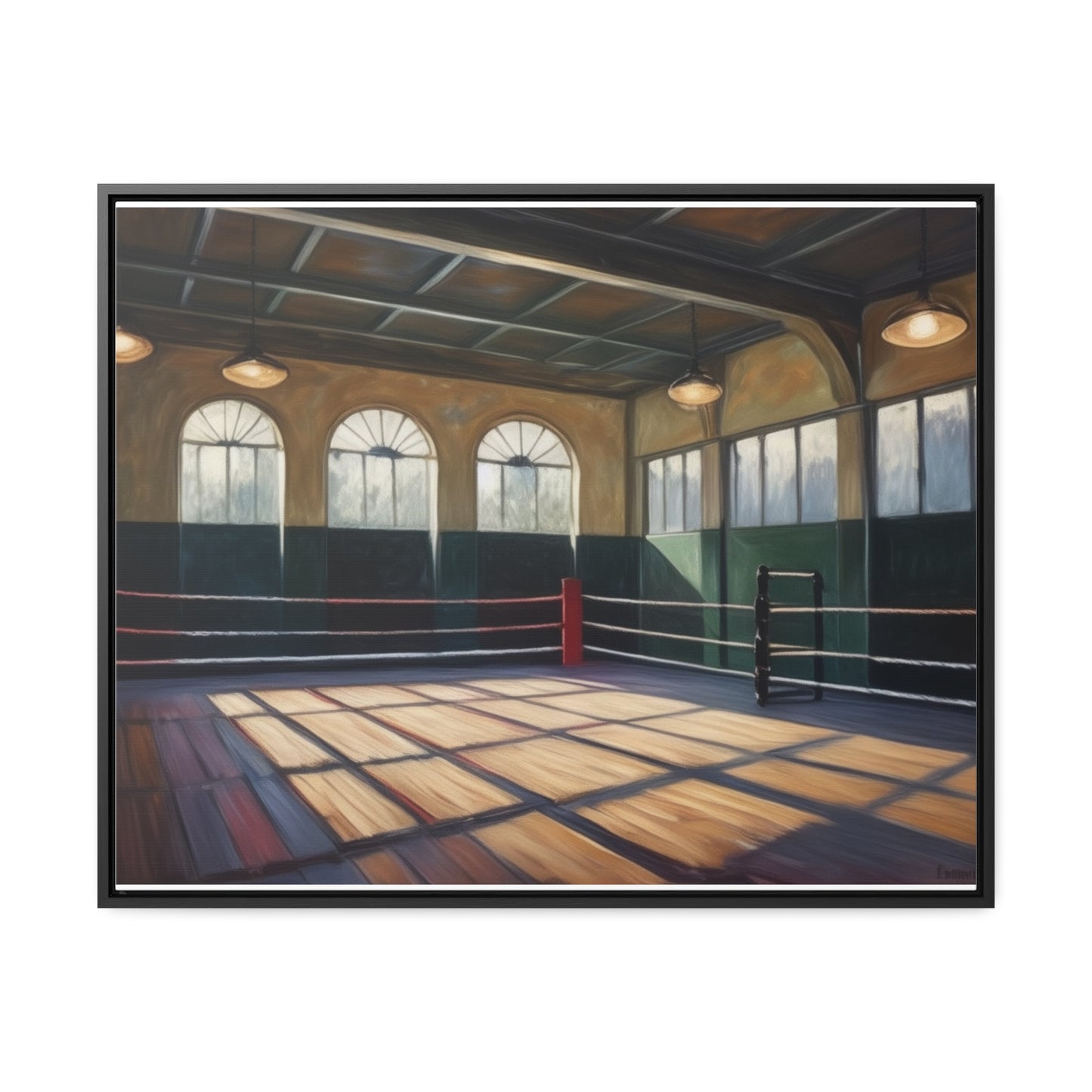 Boxing Gym, Wall Art, Gallery Canvas Wraps, Horizontal Frame