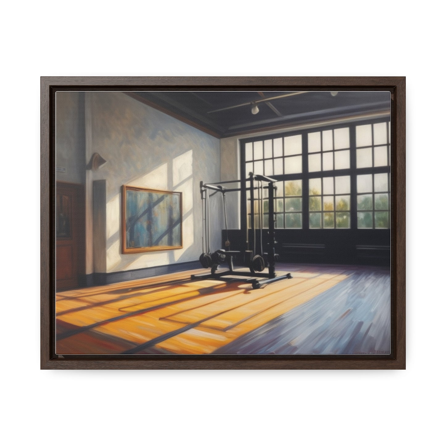 Gym, Workout, Wall Art, Gallery Canvas Wraps, Horizontal Frame