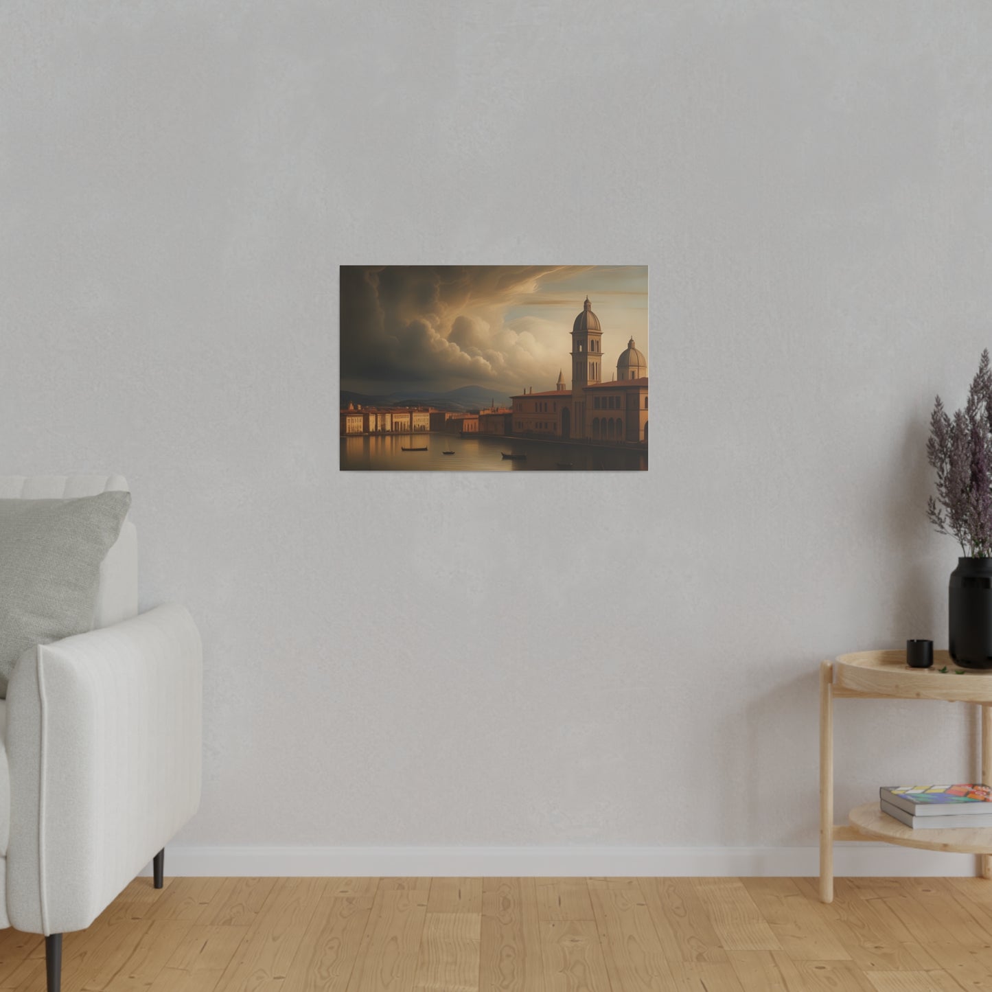 Wall Art, Canal, Matte Canvas, Stretched, 0.75"