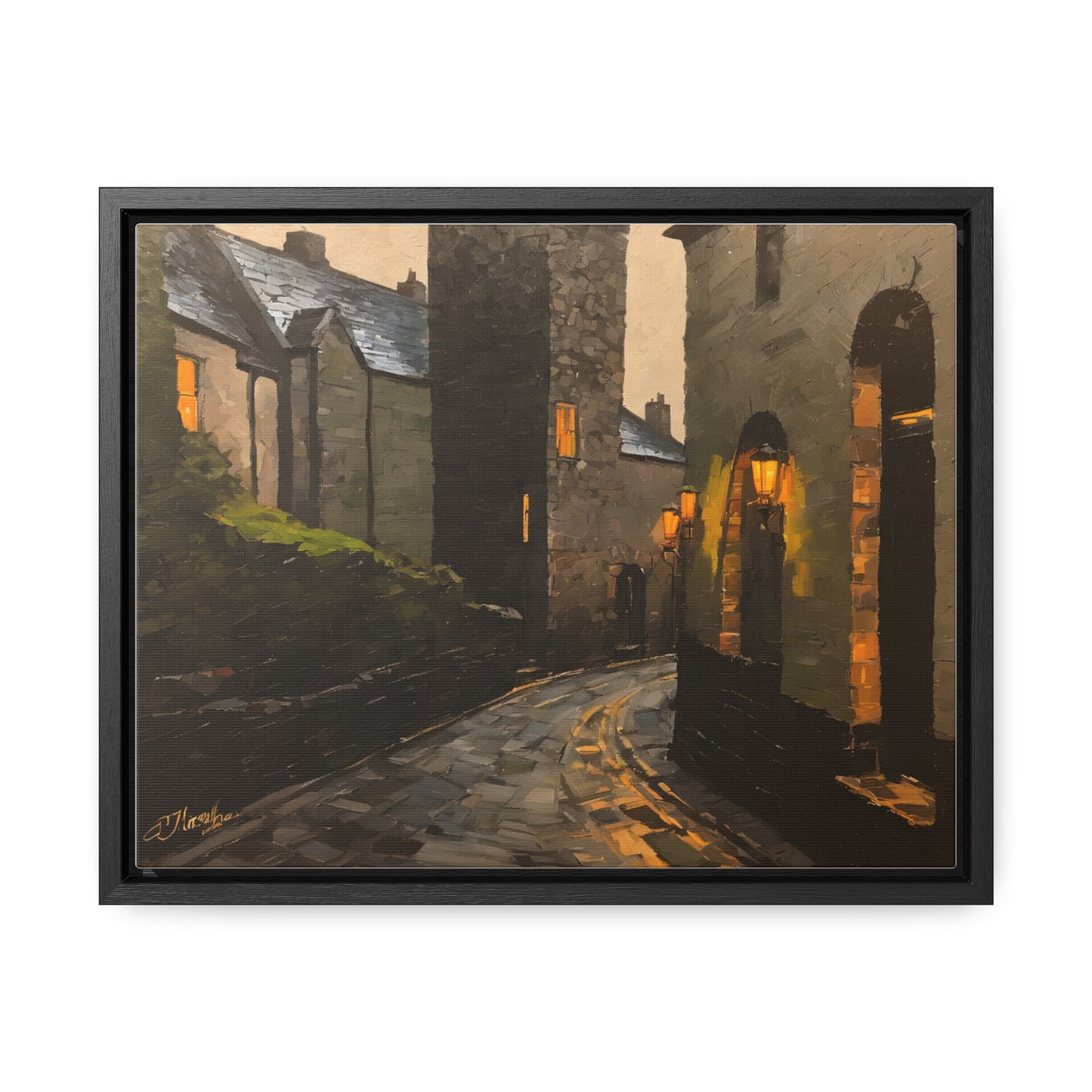 Walk the streets, Wall Art, Gallery Canvas Wraps, Horizontal Frame