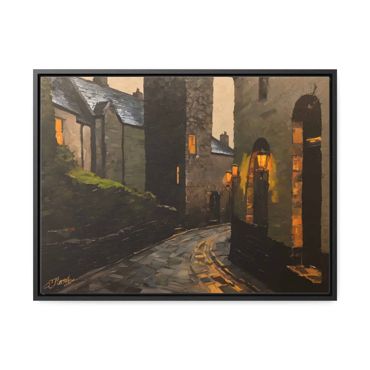 Walk the streets, Wall Art, Gallery Canvas Wraps, Horizontal Frame